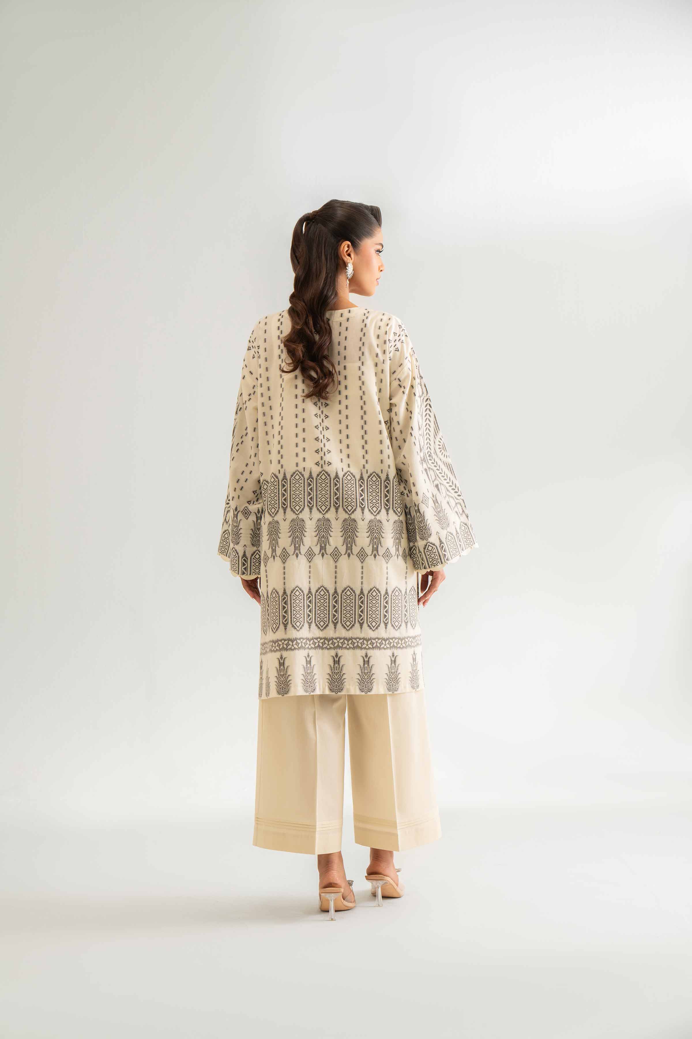 2 Piece - Jacquard Suit - 42501804 for Women - Unstitched Collection | Nishat | Shop Online