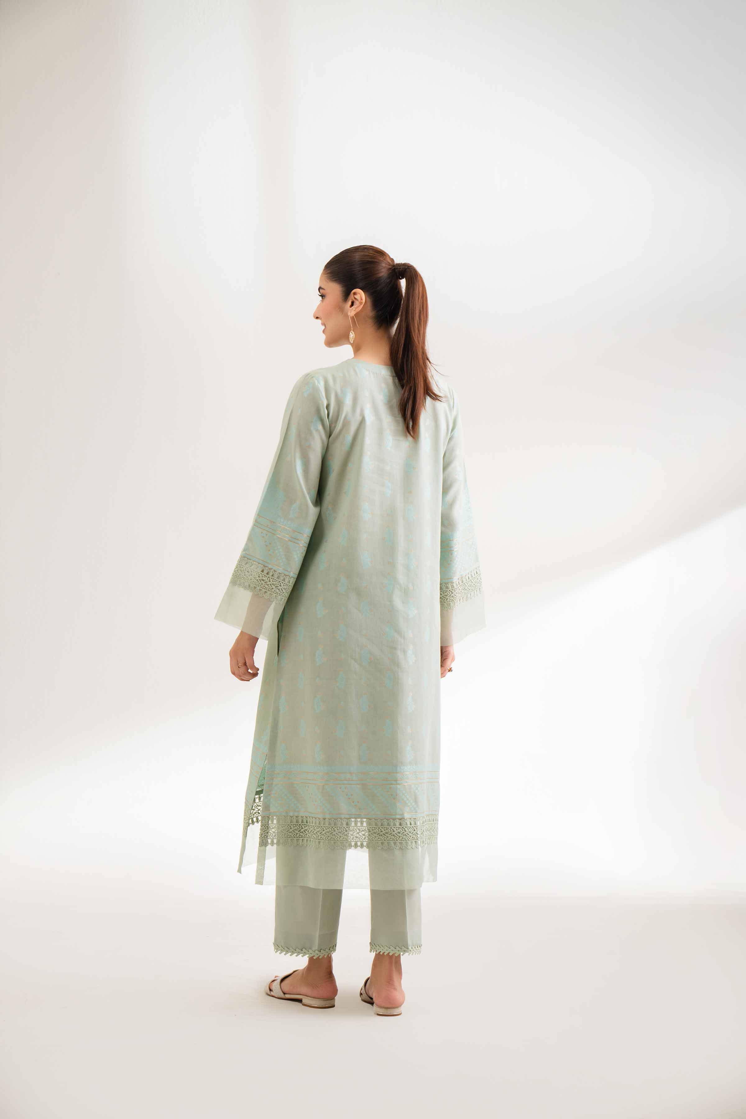 2 Piece - Jacquard Suit - 42501806 for Women - Unstitched Collection | Nishat | Shop Online