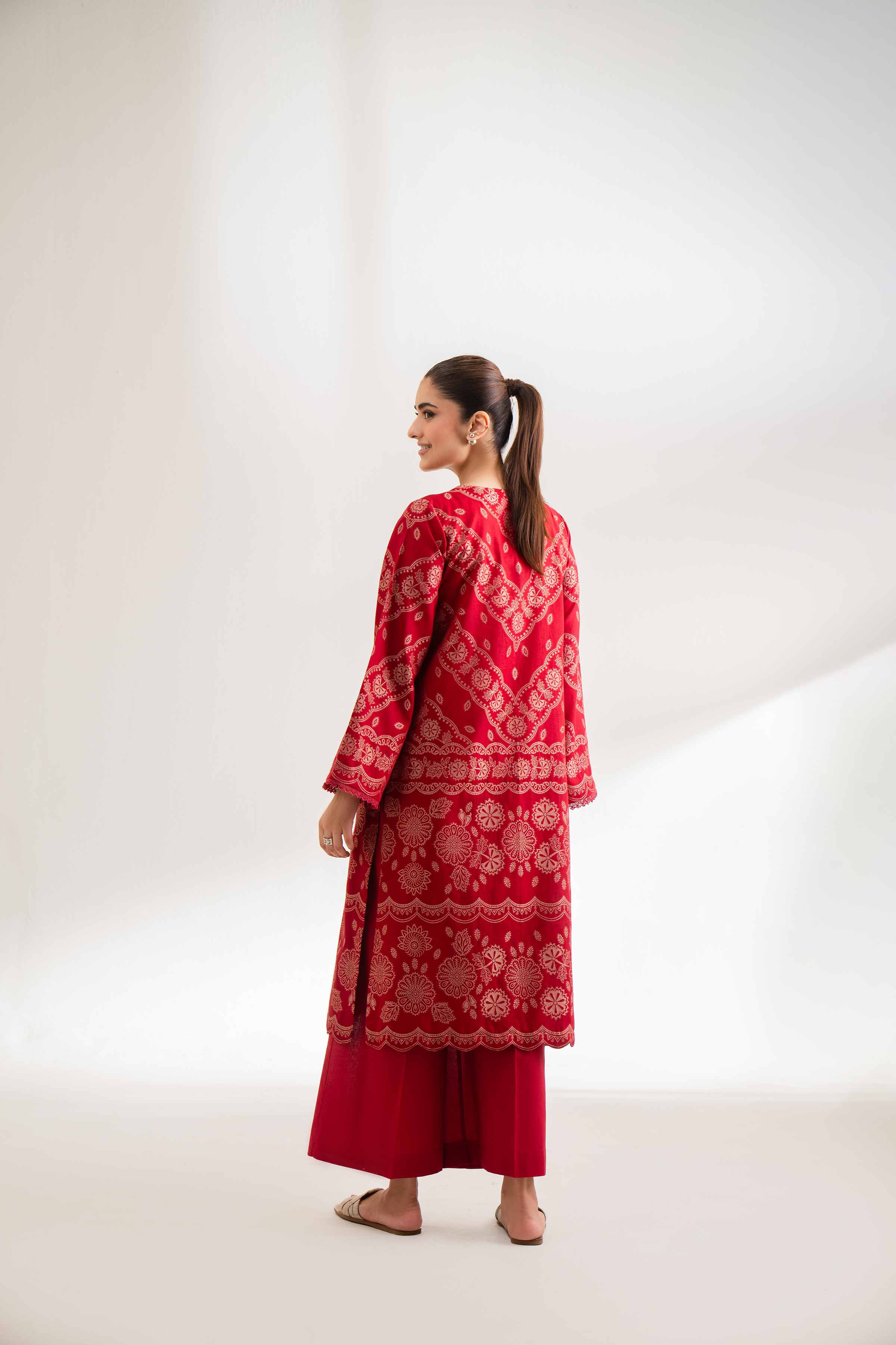 2 Piece - Jacquard Suit - 42501807 for Women - Unstitched Collection | Nishat | Shop Online