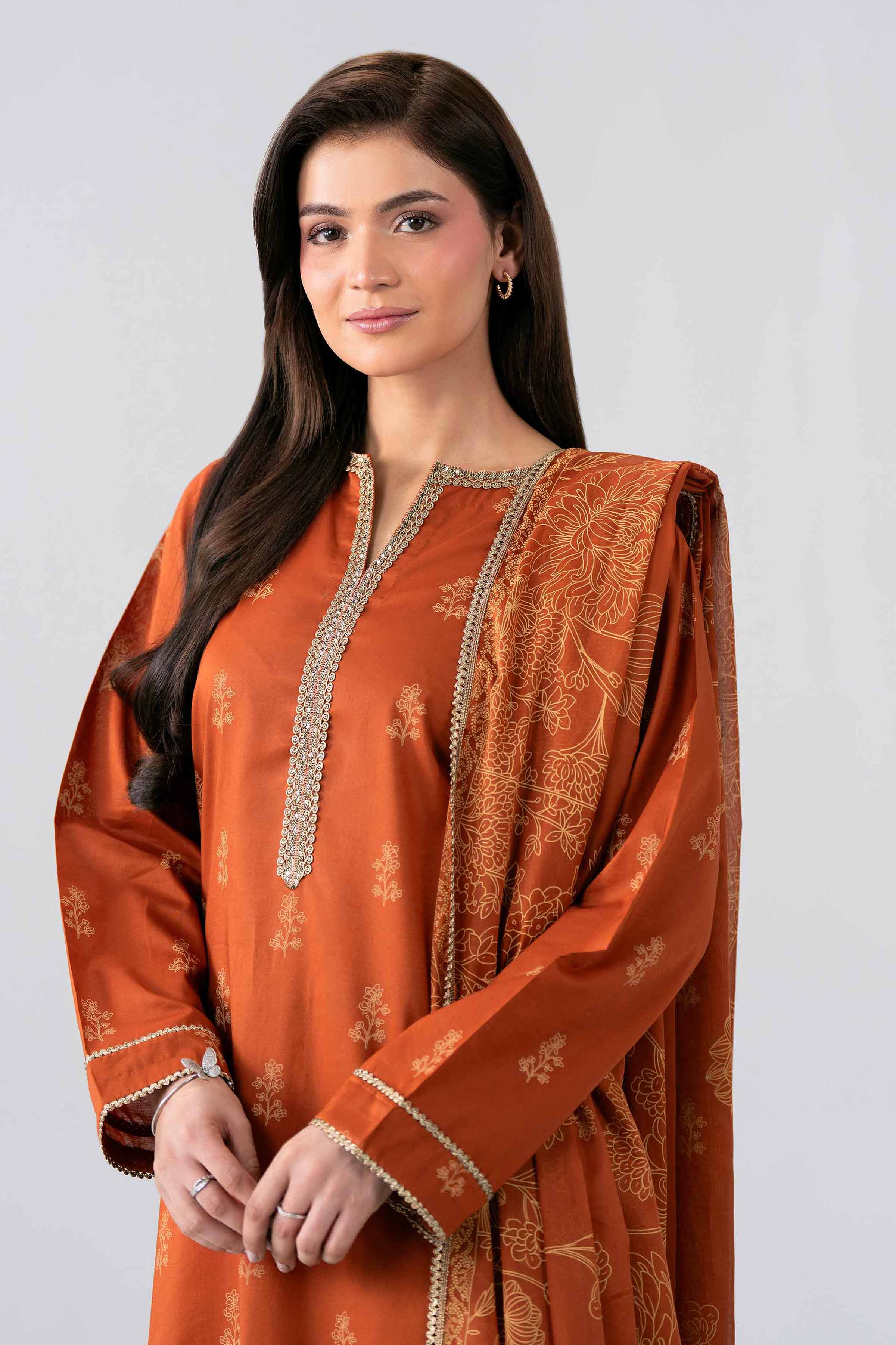 3 Piece - Printed Suit - 42501809 for Women - Unstitched Collection | Nishat | Shop Online
