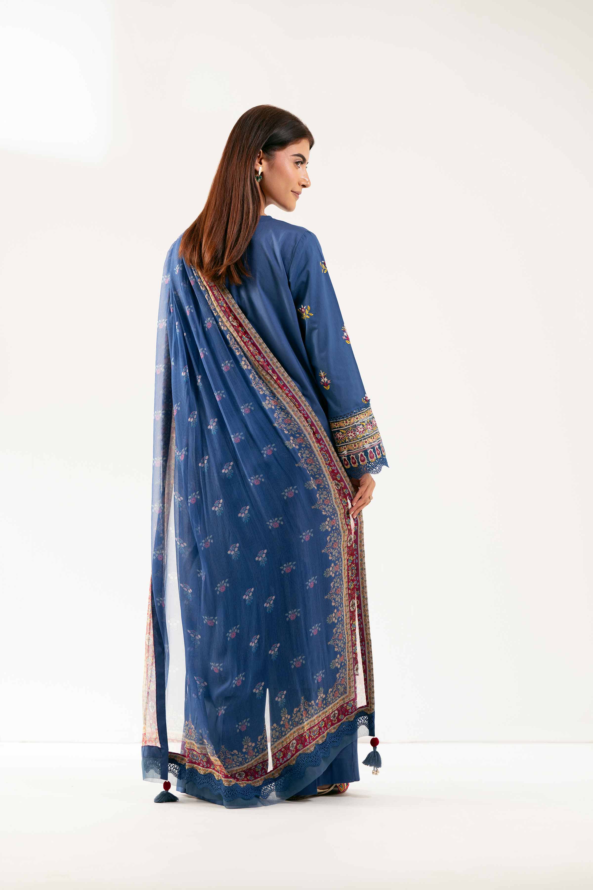 3 Piece - Jacquard Embroidered Suit - 42501820 for Women - Unstitched Collection | Nishat | Shop Online