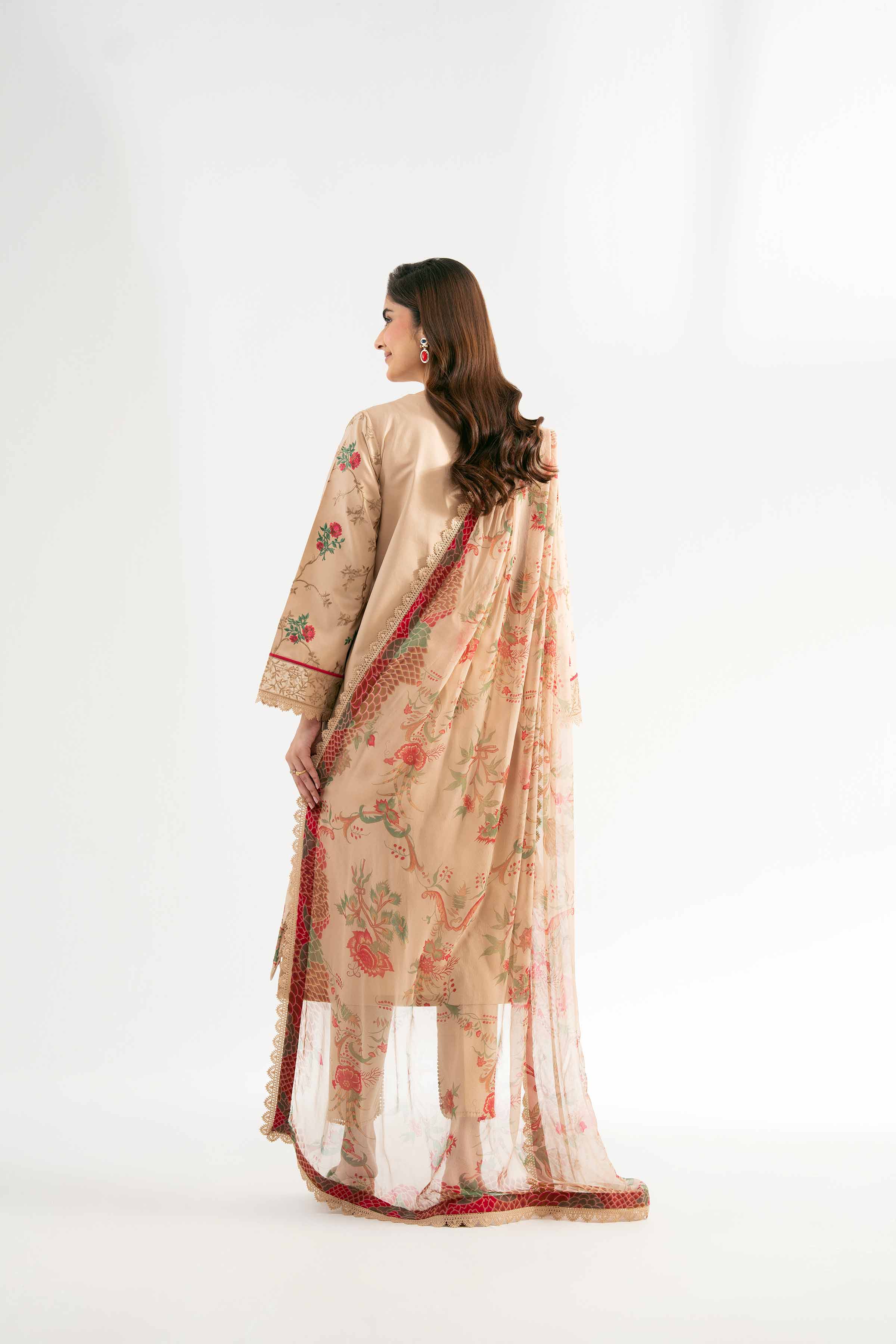 3 Piece - Jacquard Embroidered Suit - 42501821 for Women - Unstitched Collection | Nishat | Shop Online