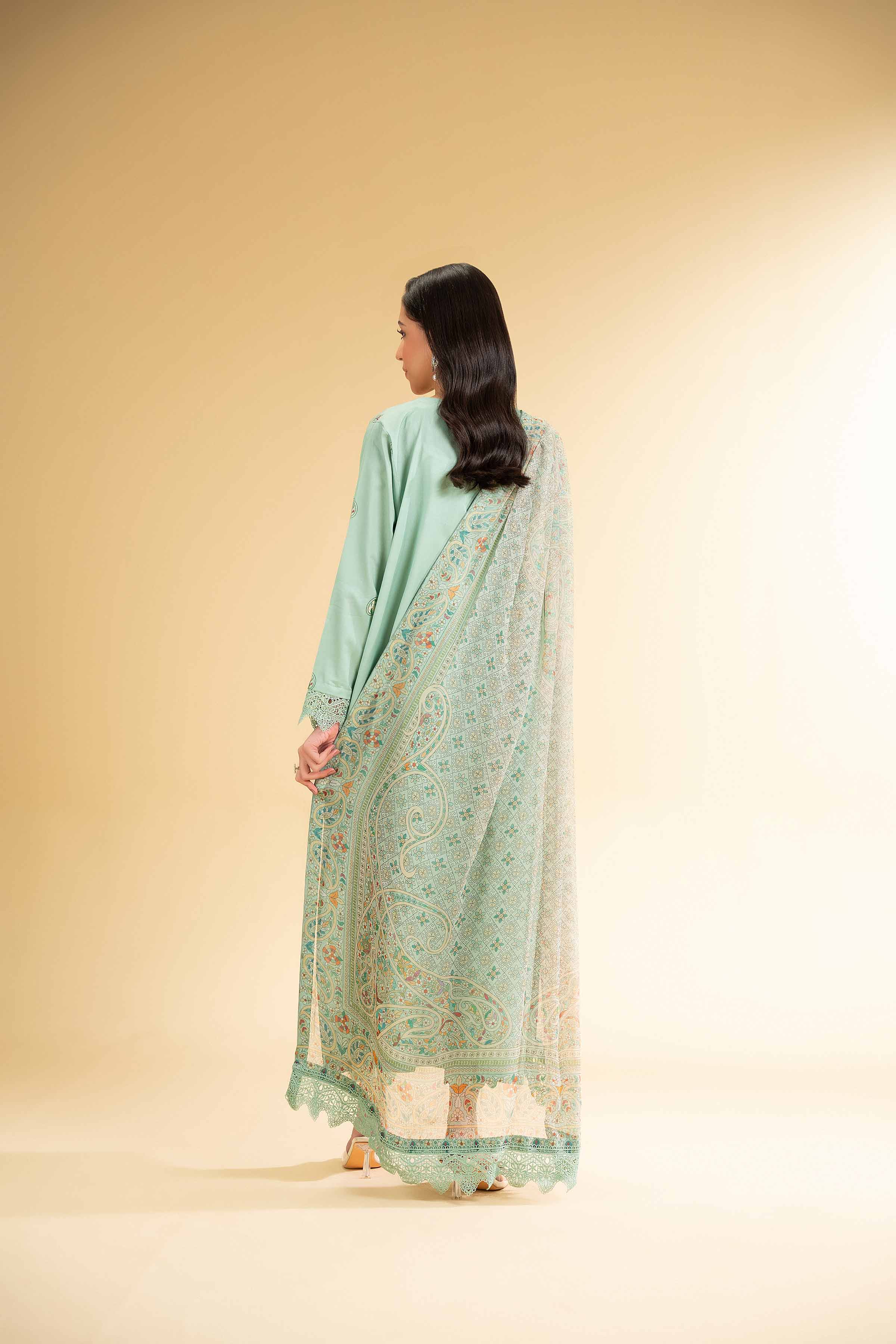 3 Piece - Jacquard Embroidered Suit - 42501822 for Women - Unstitched Collection | Nishat | Shop Online