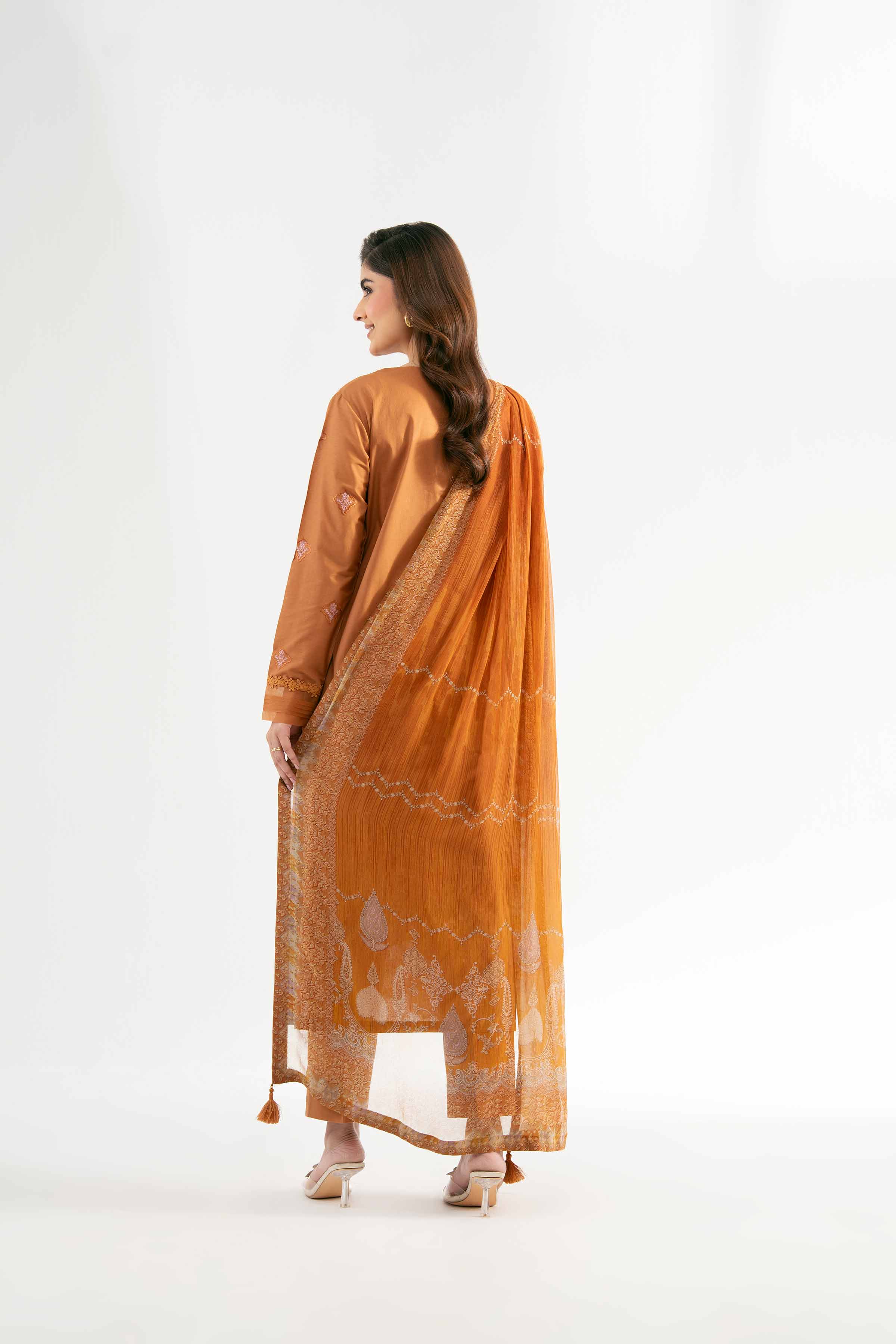 3 Piece - Jacquard Embroidered Suit - 42501826 for Women - Unstitched Collection | Nishat | Shop Online