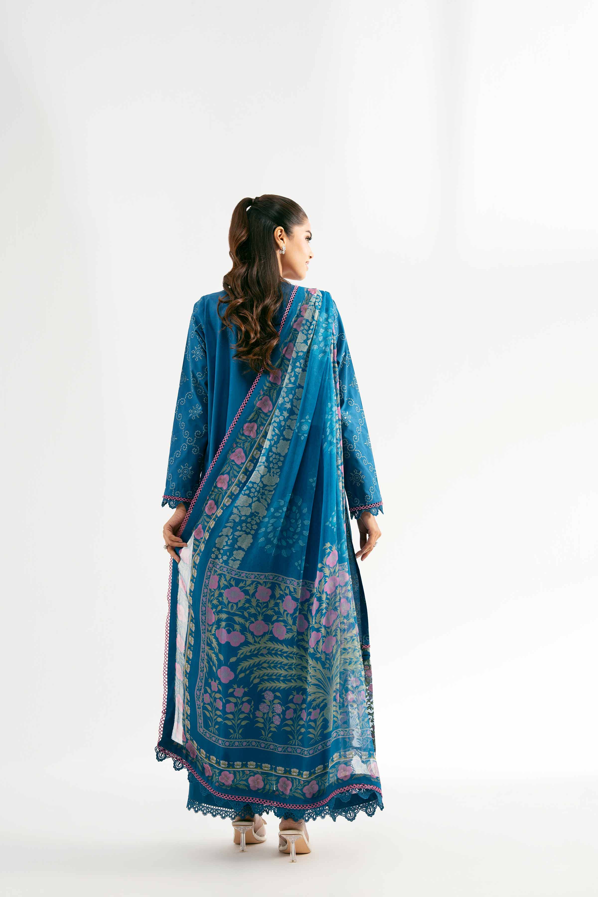 3 Piece - Jacquard Embroidered Suit - 42501827 for Women - Unstitched Collection | Nishat | Shop Online