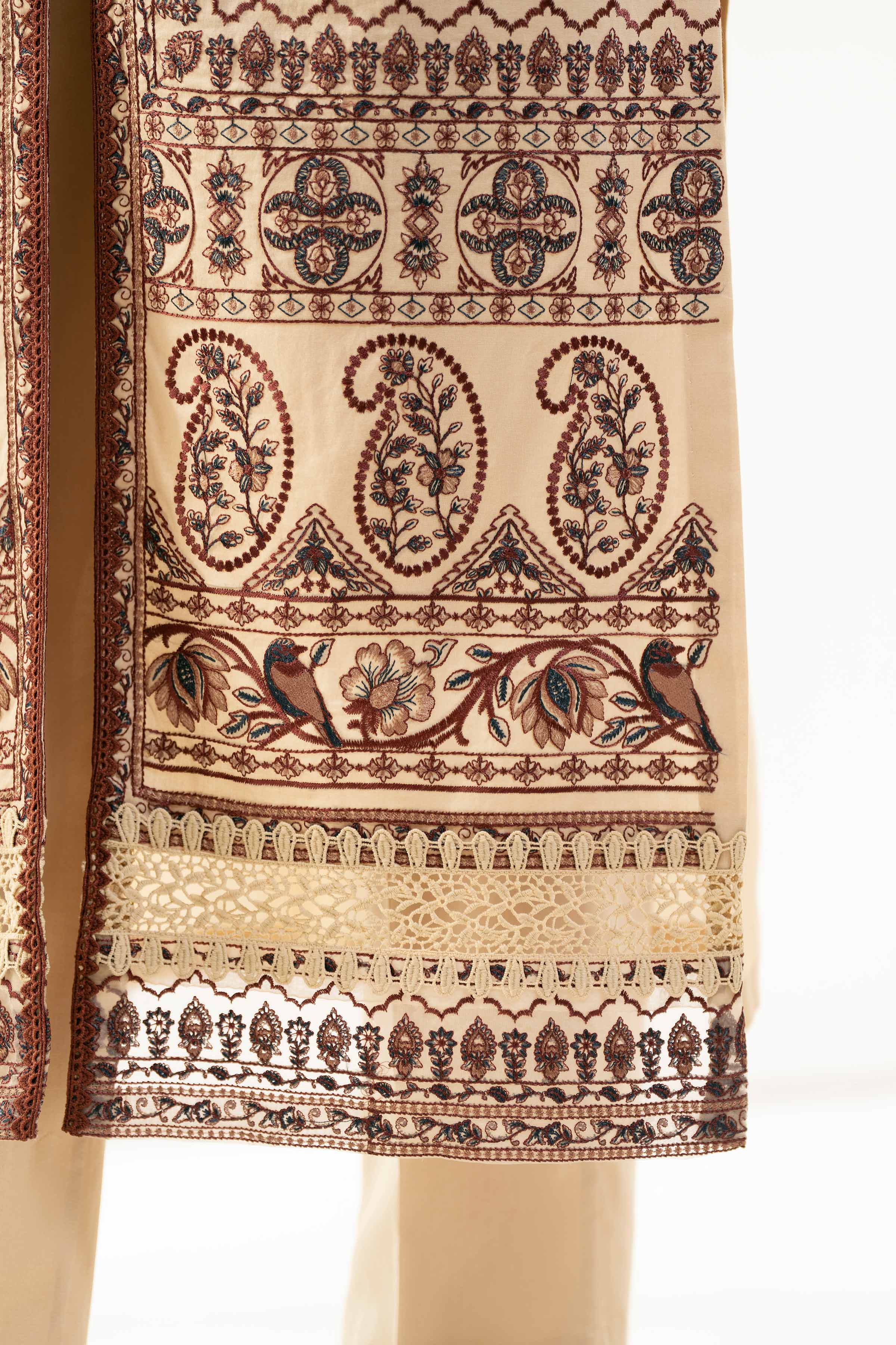 3 Piece - Digital Printed Embroidered Suit - 42501830 for Women - Unstitched Collection | Nishat | Shop Online