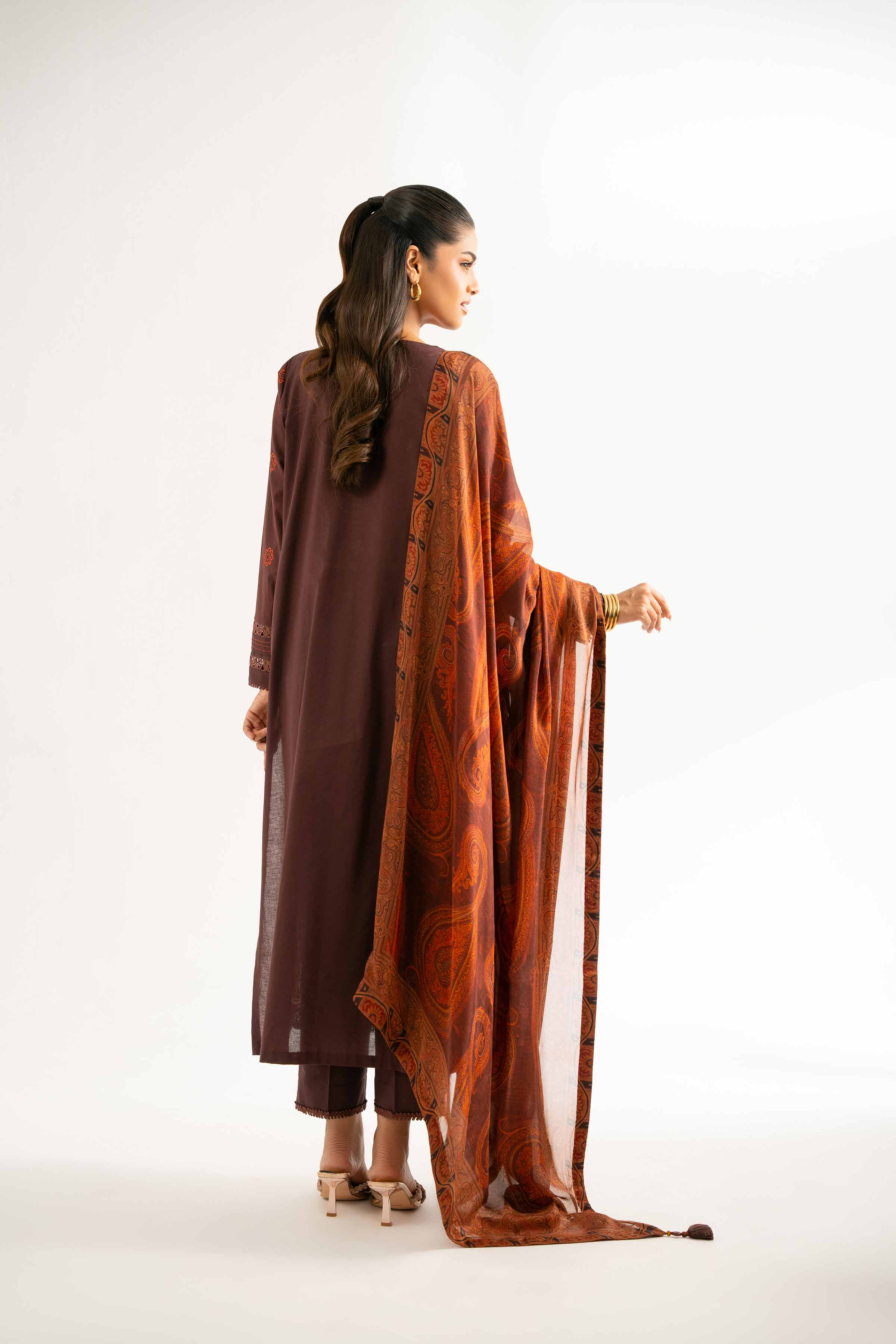 3 Piece - Digital Printed Embroidered Suit - 42501835 for Women - Unstitched Collection | Nishat | Shop Online