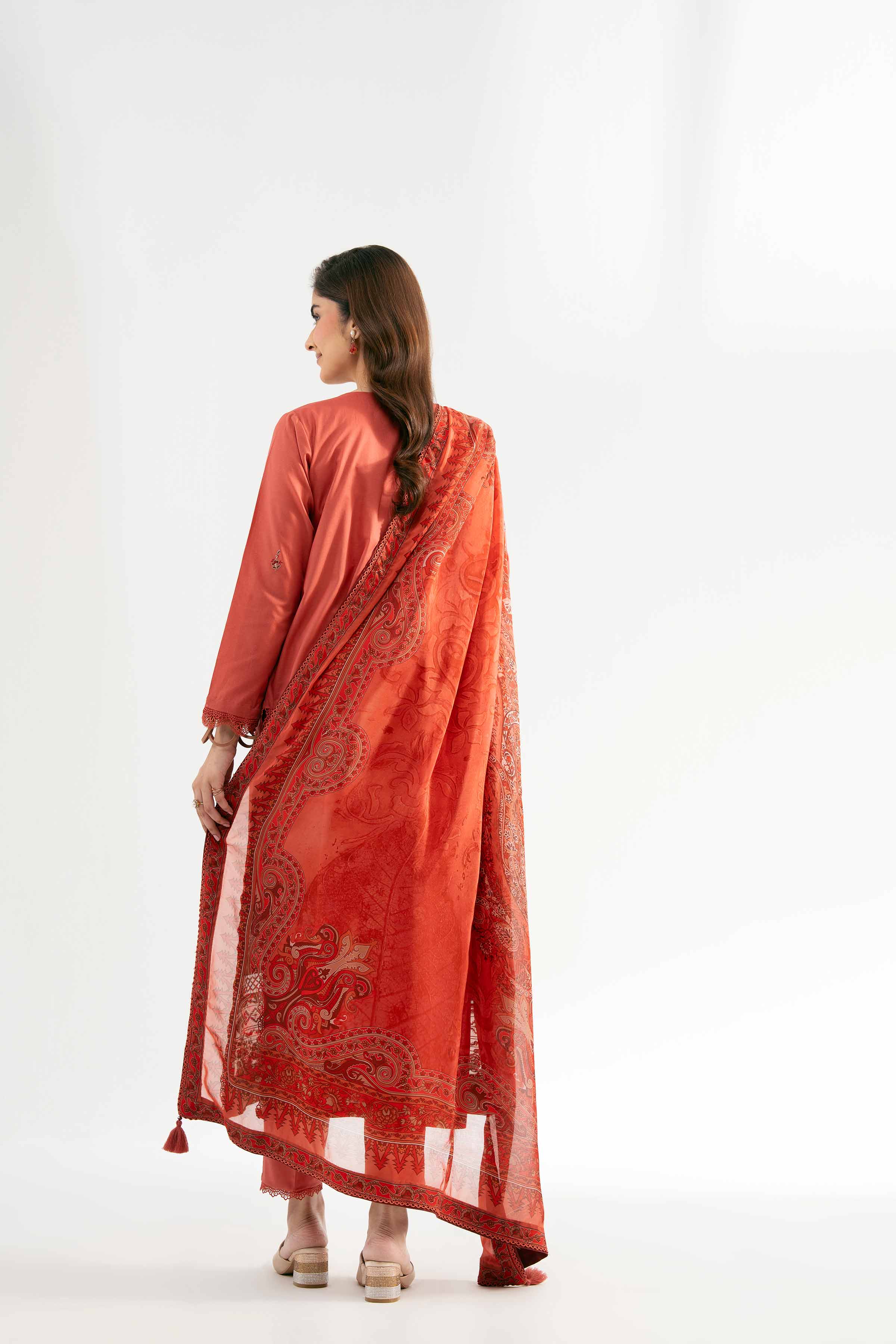 3 Piece - Digital Printed Embroidered Suit - 42501837 for Women - Unstitched Collection | Nishat | Shop Online