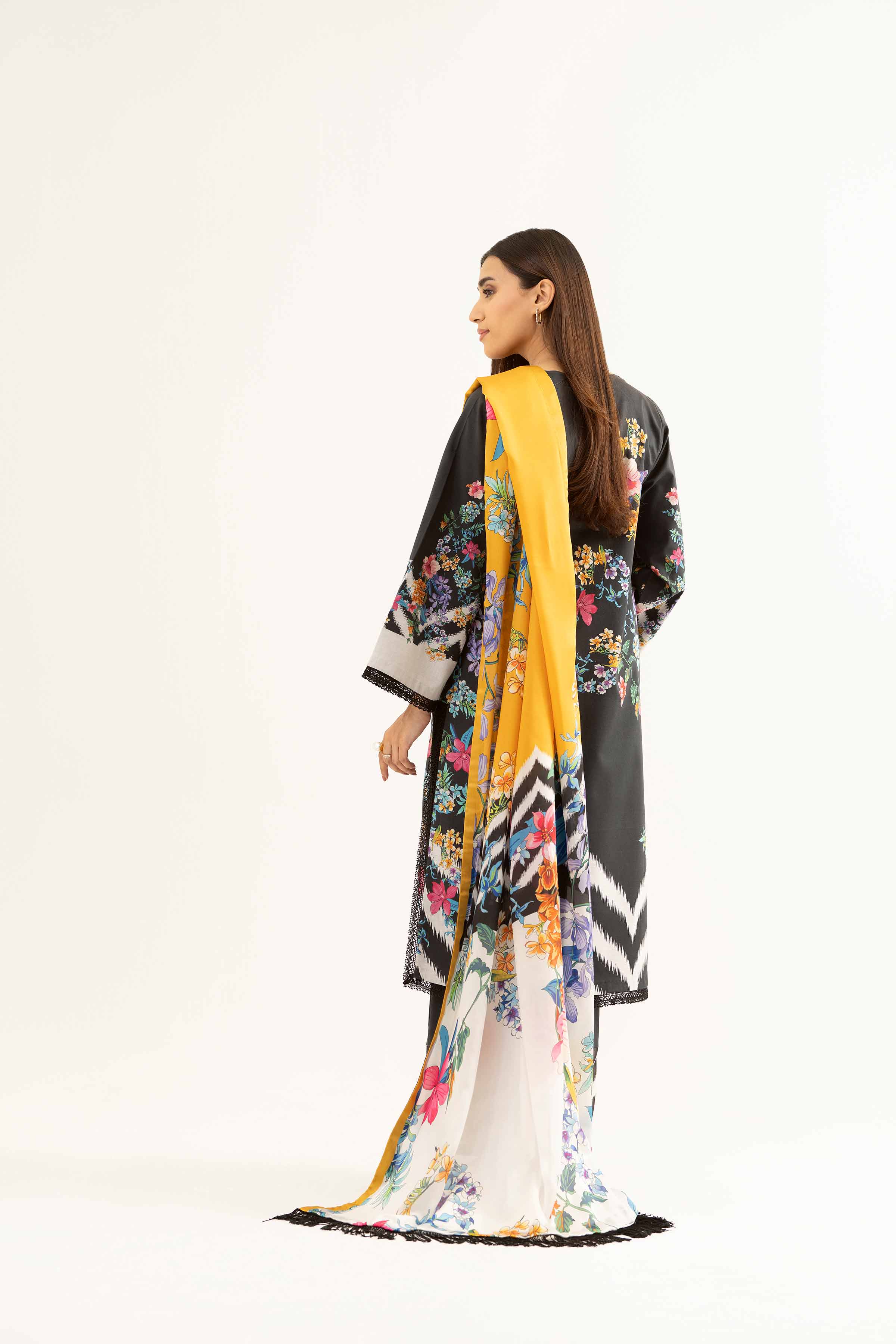 3 Piece - Digital Printed Embroidered Suit - 42501839 for Women - Unstitched Collection | Nishat | Shop Online