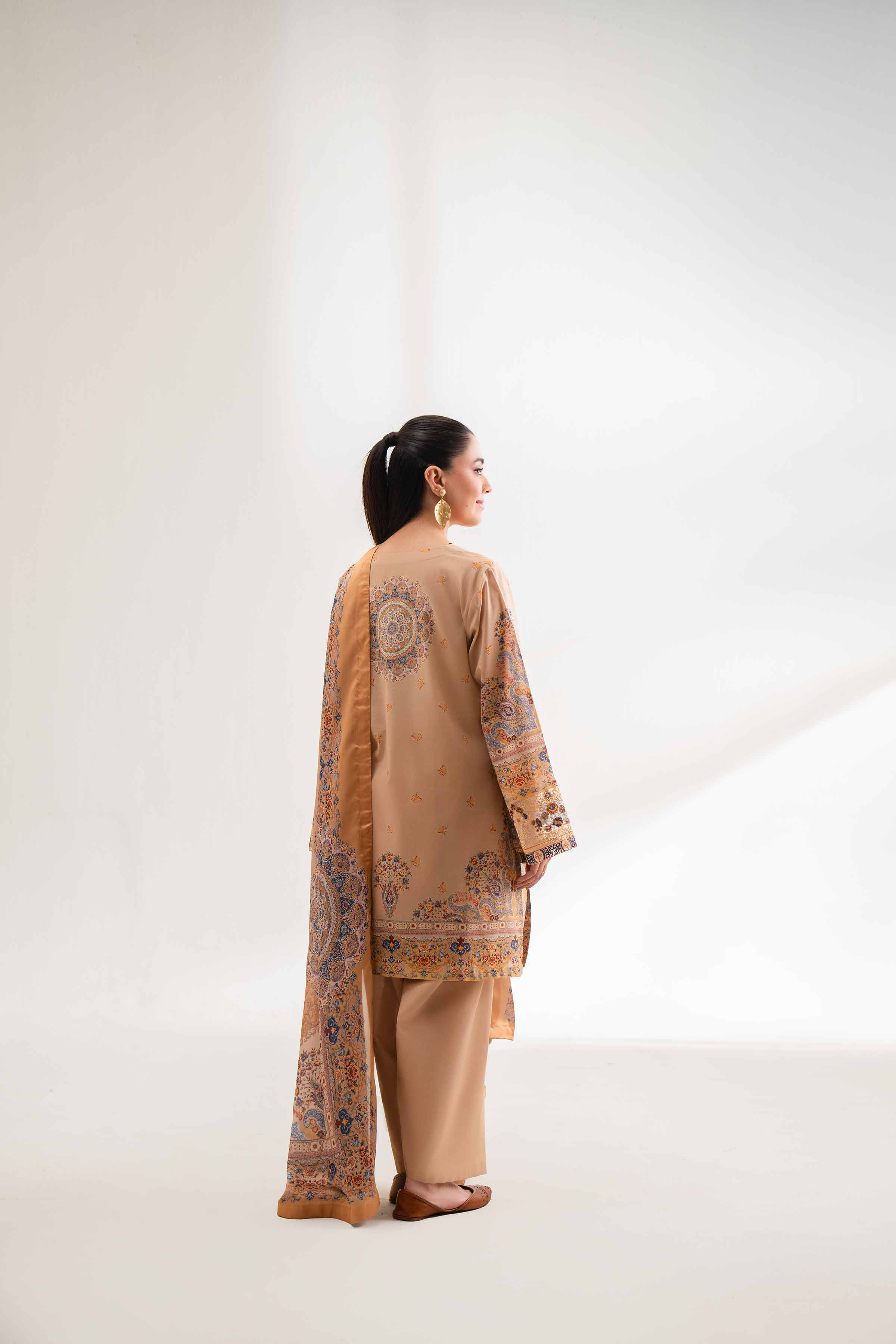 3 Piece - Digital Printed Embroidered Suit - 42501840 for Women - Unstitched Collection | Nishat | Shop Online