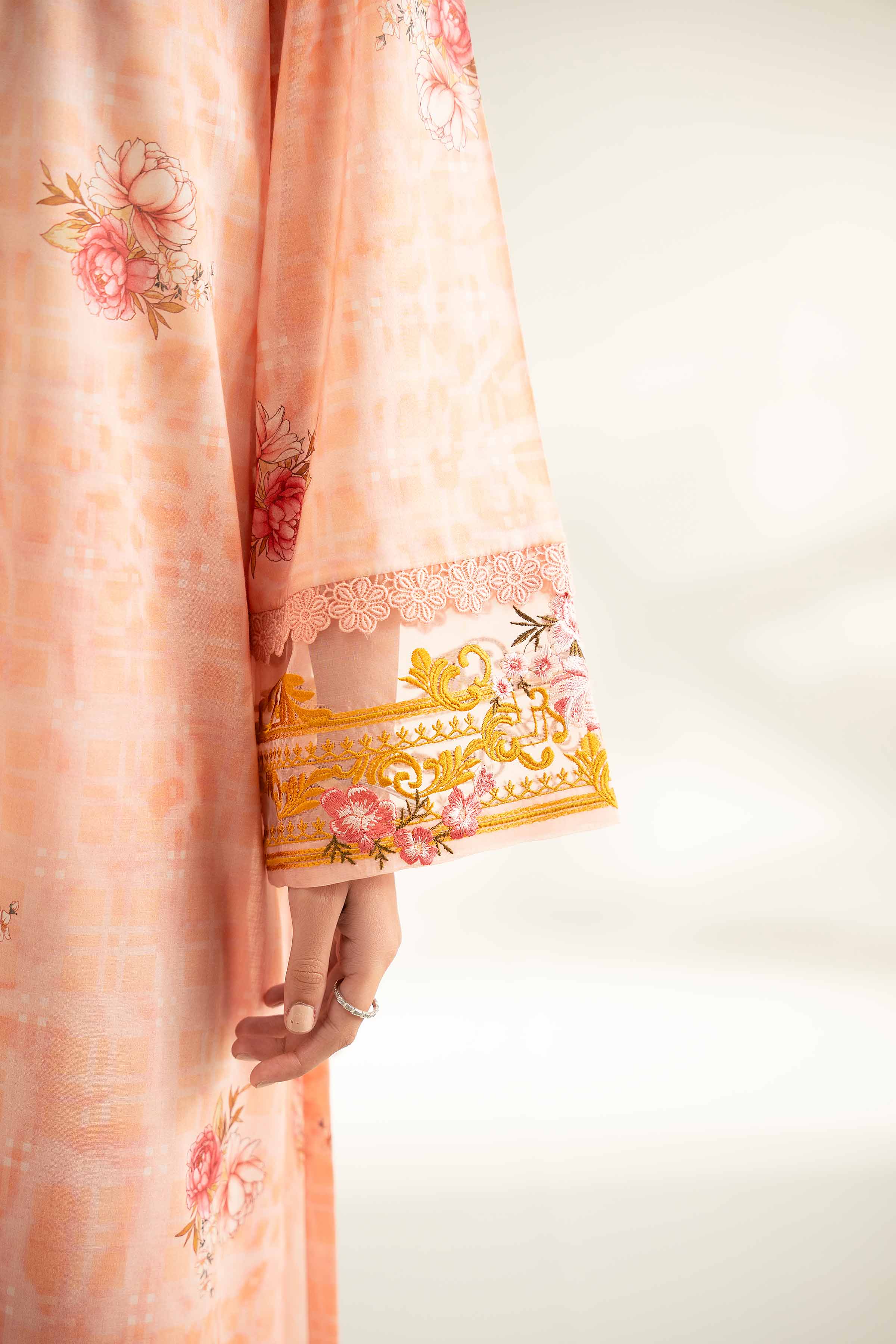 3 Piece - Digital Printed Embroidered Suit - 42501842 for Women - Unstitched Collection | Nishat | Shop Online