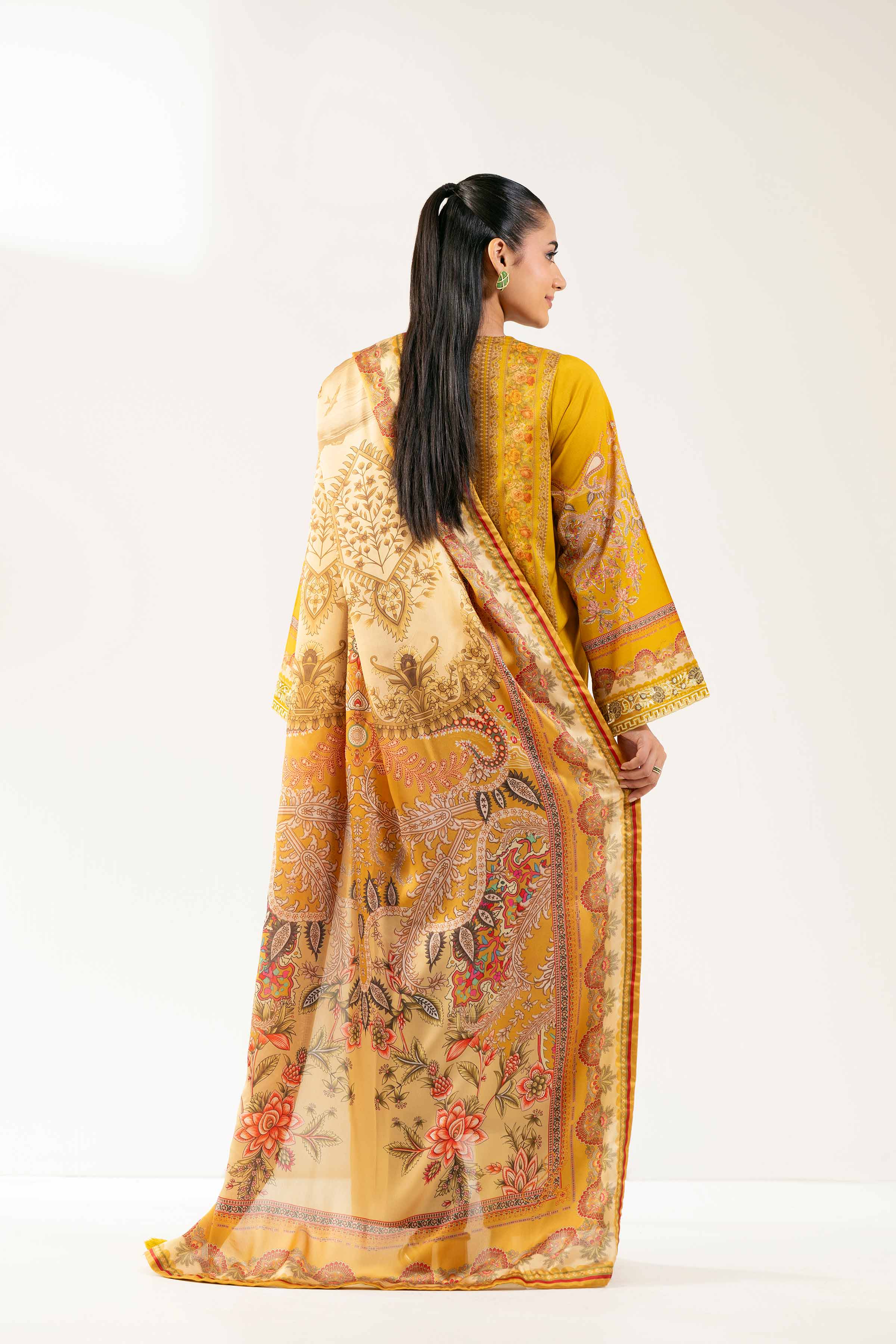 3 Piece - Digital Printed Embroidered Suit - 42501848 for Women - Unstitched Collection | Nishat | Shop Online