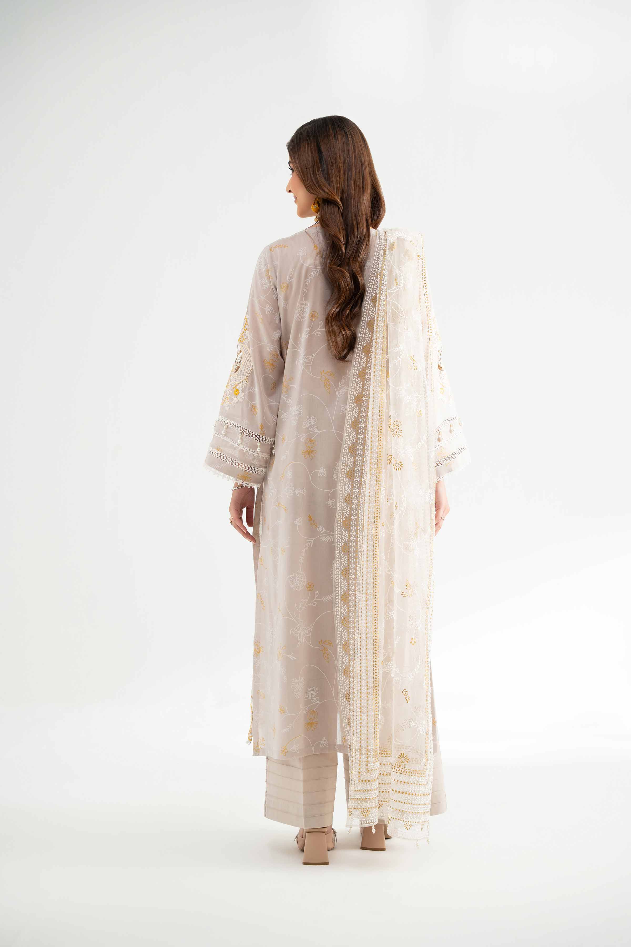 3 Piece -  Paste Printed Suit - 42501852 for Women - Unstitched Collection | Nishat | Shop Online