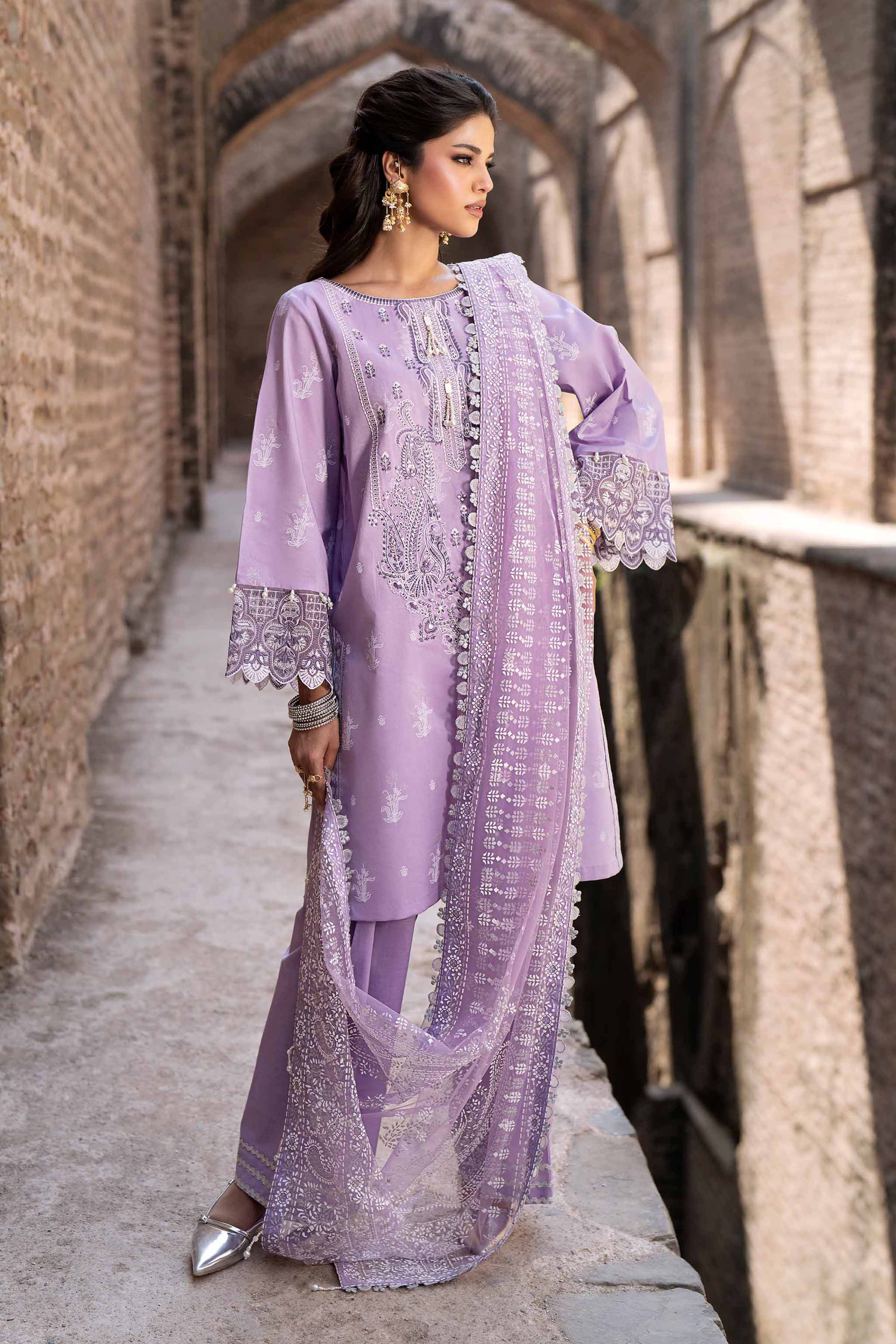 3 Piece -  Paste Printed Suit - 42501854 for Women - Unstitched Collection | Nishat | Shop Online