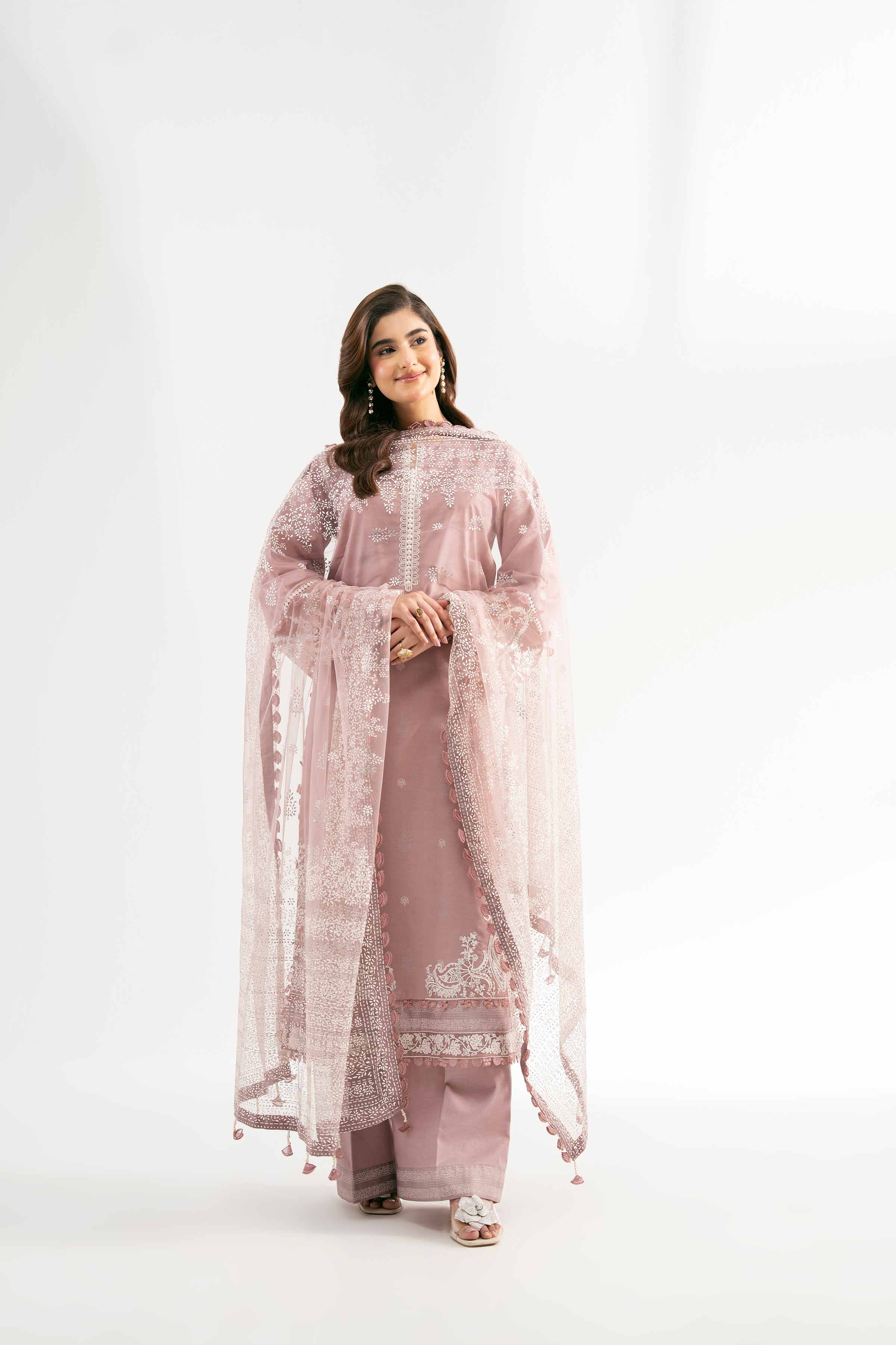 3 Piece -  Paste Printed Suit - 42501857 for Women - Unstitched Collection | Nishat | Shop Online