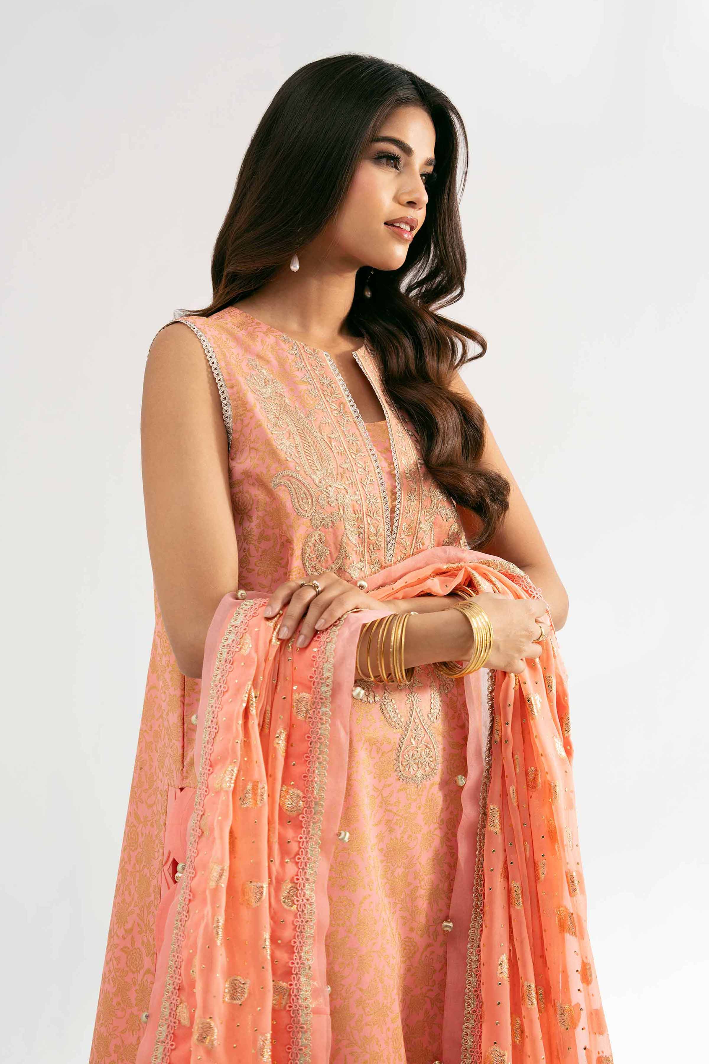 3 Piece - Digital Printed Embroidered Suit - 42501859 for Women - Unstitched Collection | Nishat | Shop Online