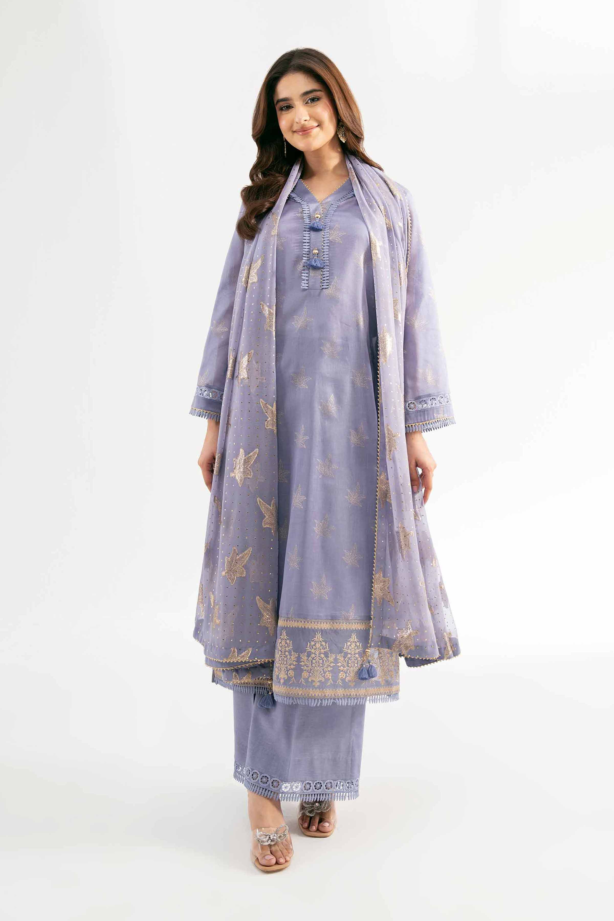 3 Piece - Digital Printed Embroidered Suit - 42501863 for Women - Unstitched Collection | Nishat | Shop Online