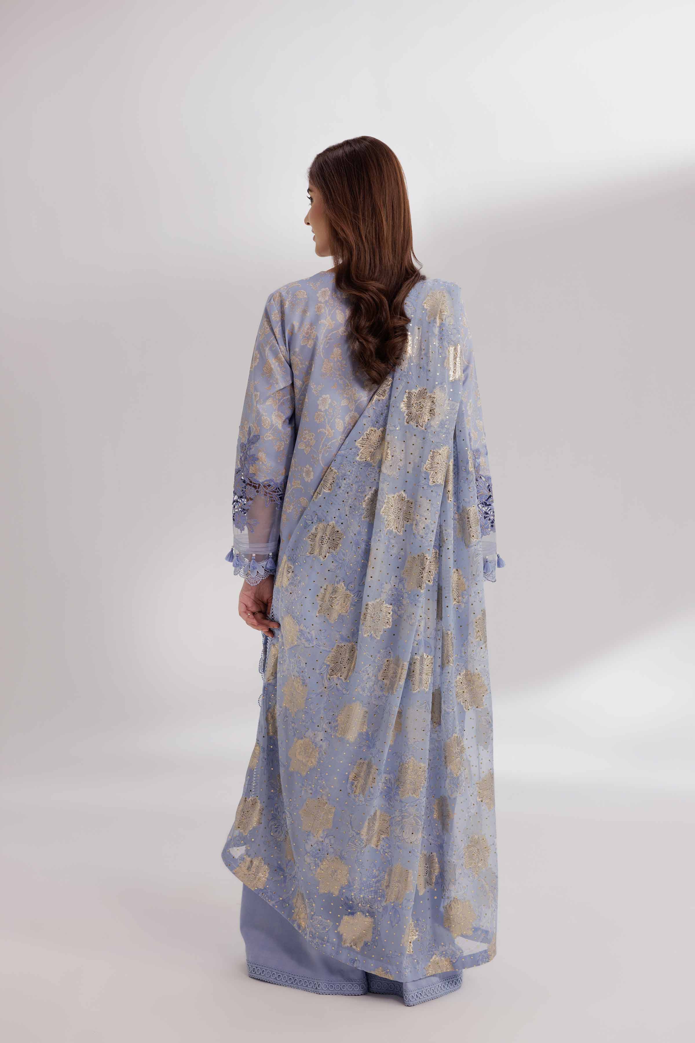 3 Piece - Digital Printed Embroidered Suit - 42501864 for Women - Unstitched Collection | Nishat | Shop Online