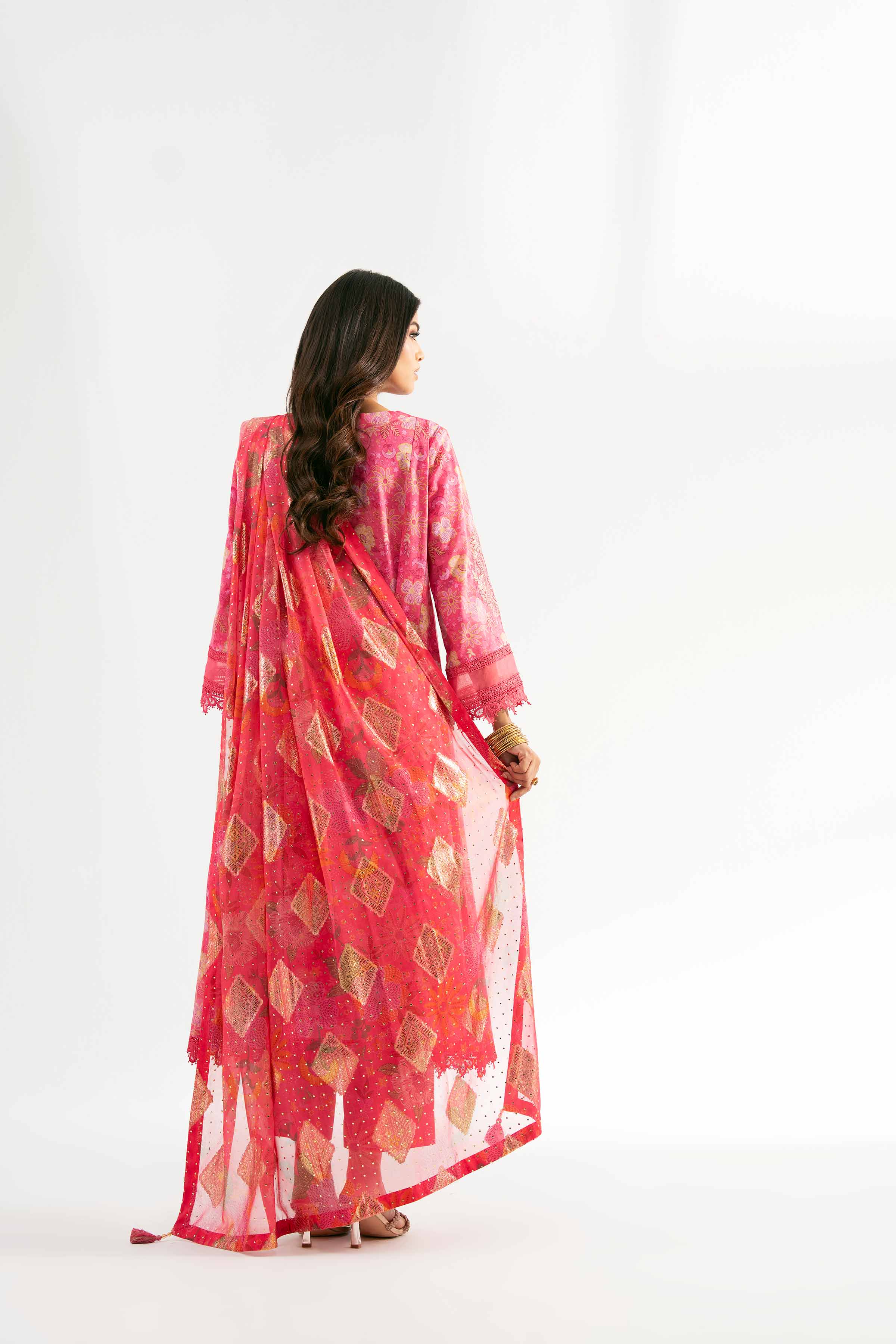 3 Piece - Digital Printed Embroidered Suit - 42501865 for Women - Unstitched Collection | Nishat | Shop Online
