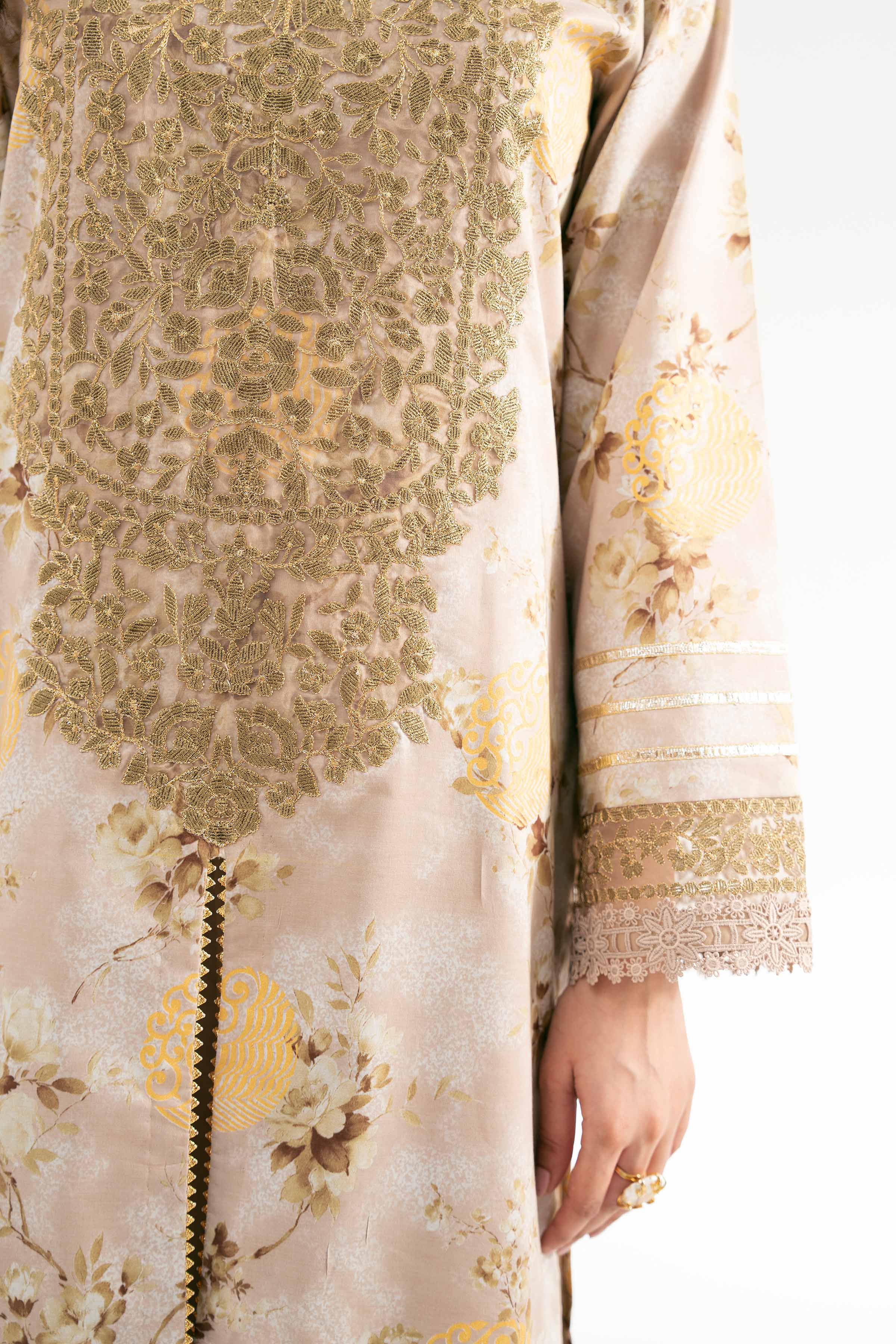 3 Piece - Digital Printed Embroidered Suit - 42501866 for Women - Unstitched Collection | Nishat | Shop Online