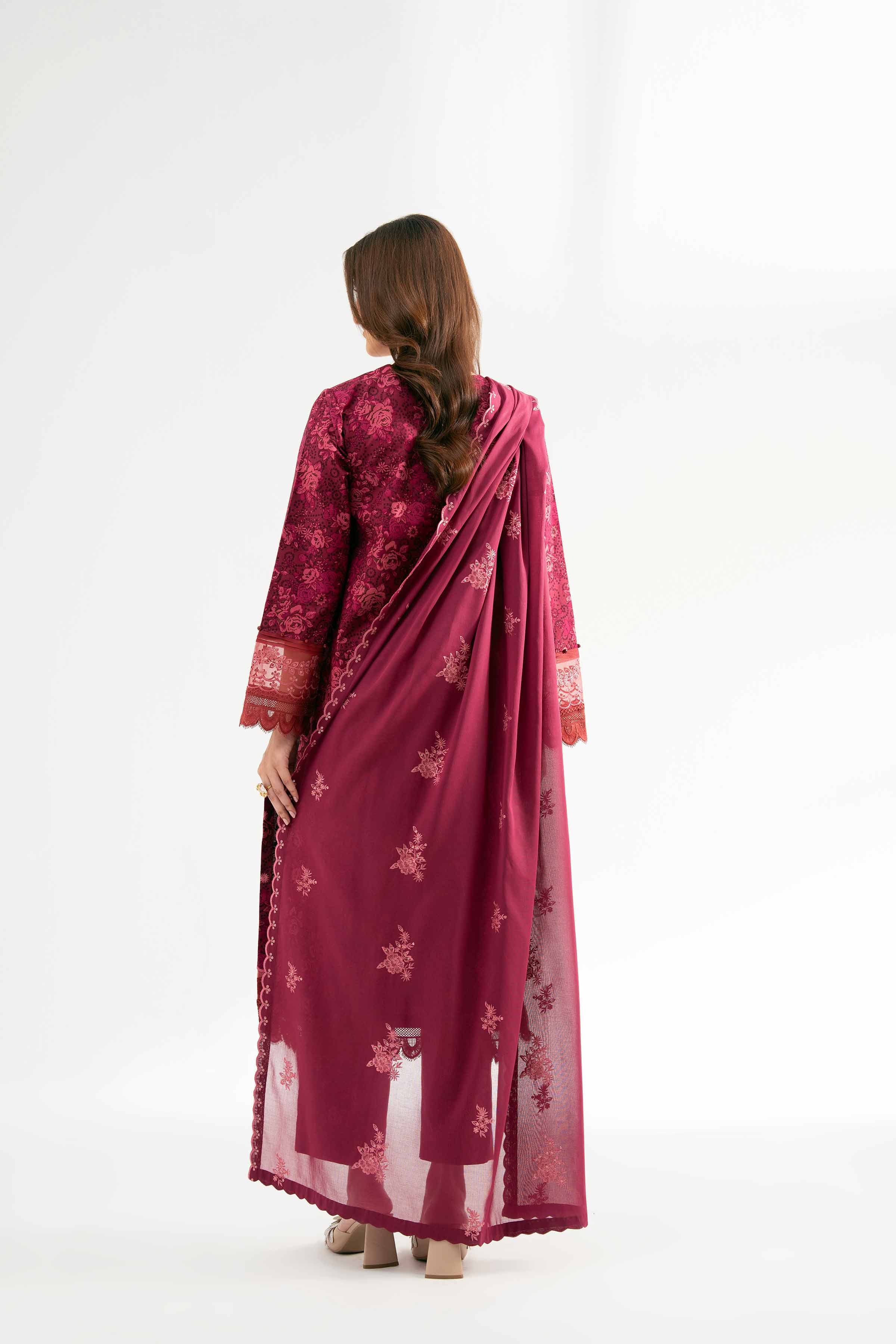 3 Piece - Printed Embroidered Suit - 42501870 for Women - Unstitched Collection | Nishat | Shop Online