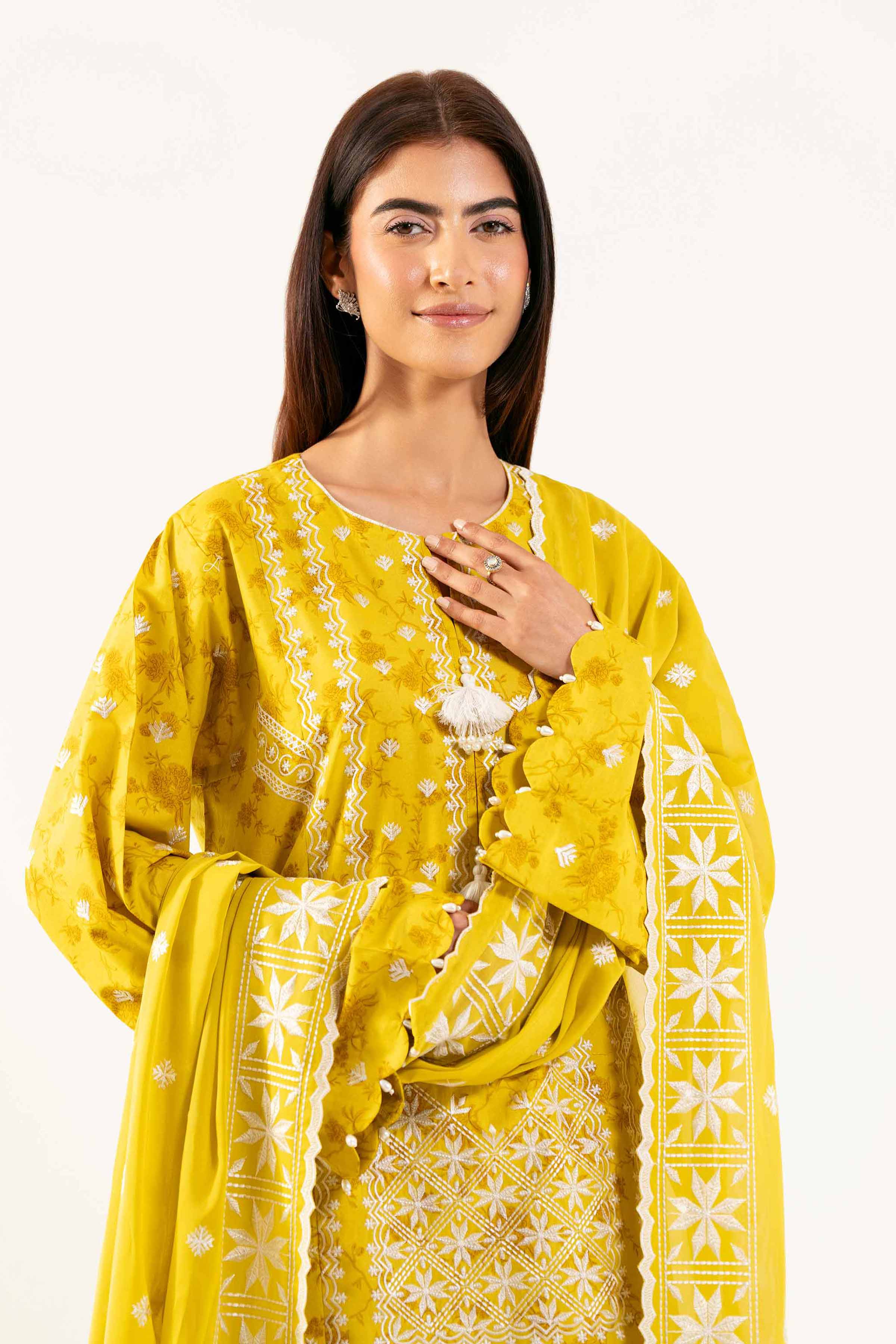 3 Piece - Printed Embroidered Suit - 42501871 for Women - Unstitched Collection | Nishat | Shop Online
