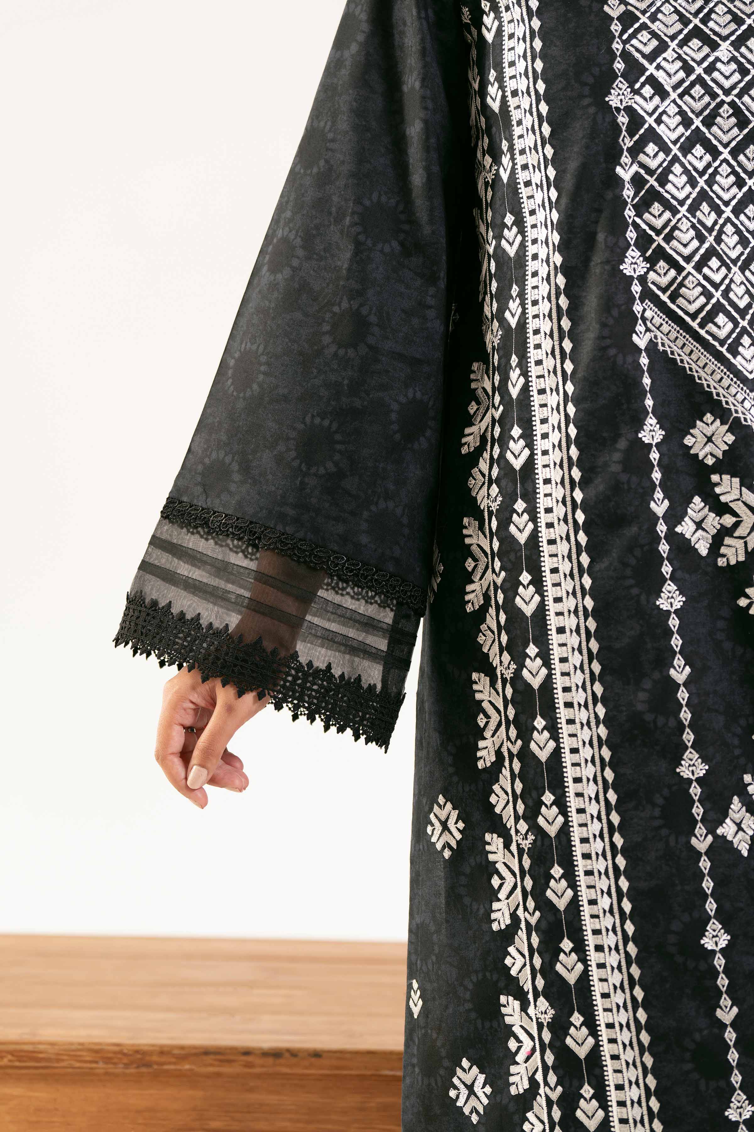 3 Piece - Printed Embroidered Suit - 42501872 for Women - Unstitched Collection | Nishat | Shop Online