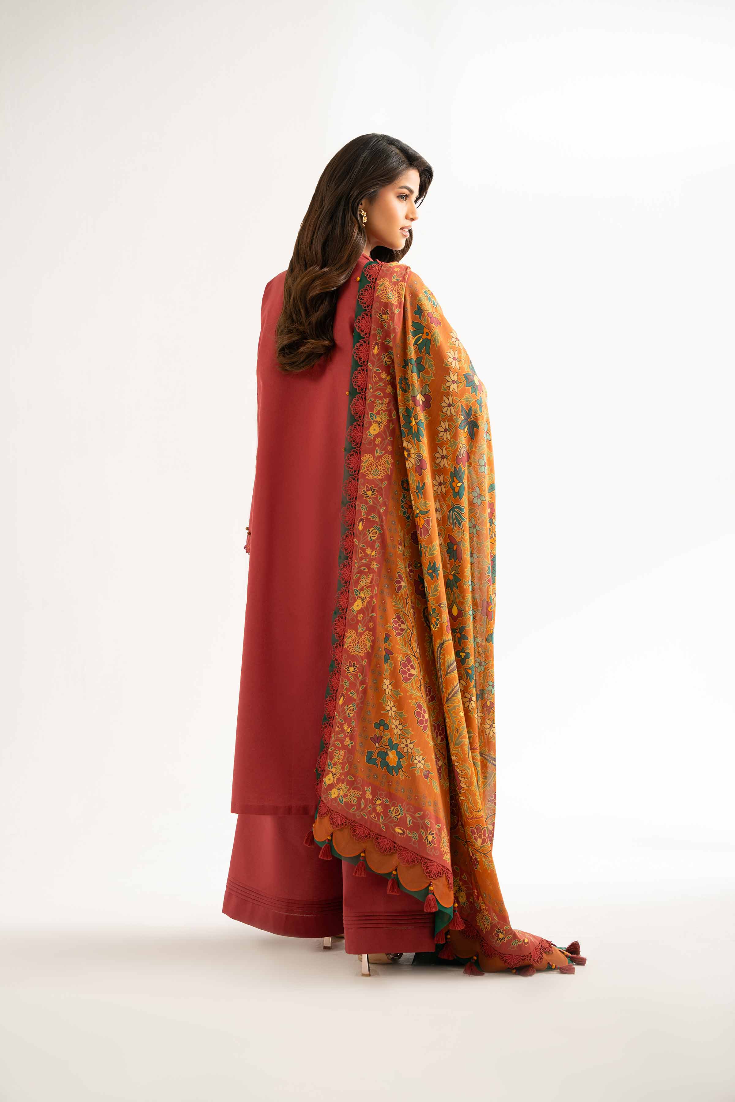 3 Piece - Digital Printed Embroidered Suit - 42501880 for Women - Unstitched Collection | Nishat | Shop Online