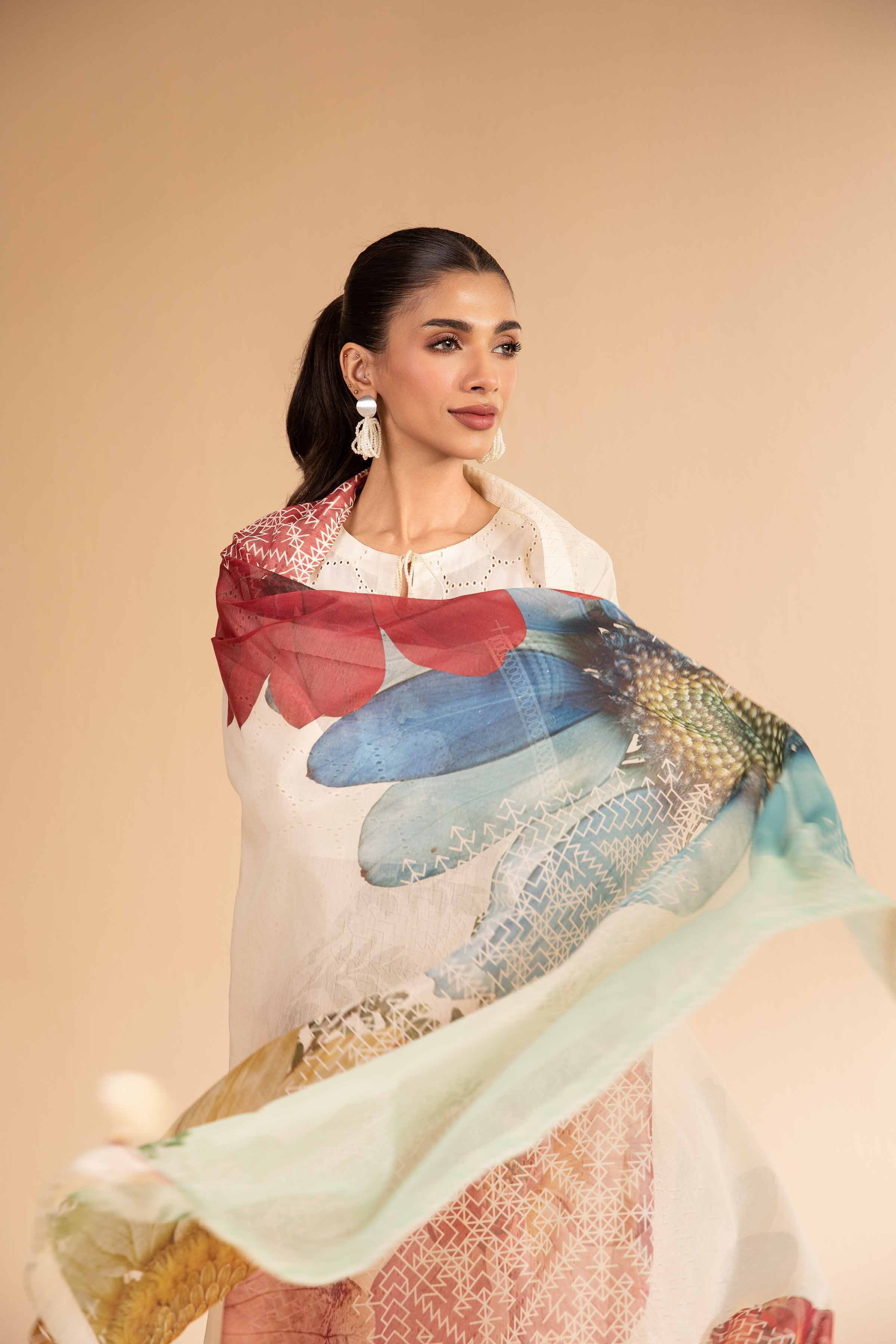 3 Piece - Digital Printed Suit - 42501889 for Women - Unstitched Collection | Nishat | Shop Online