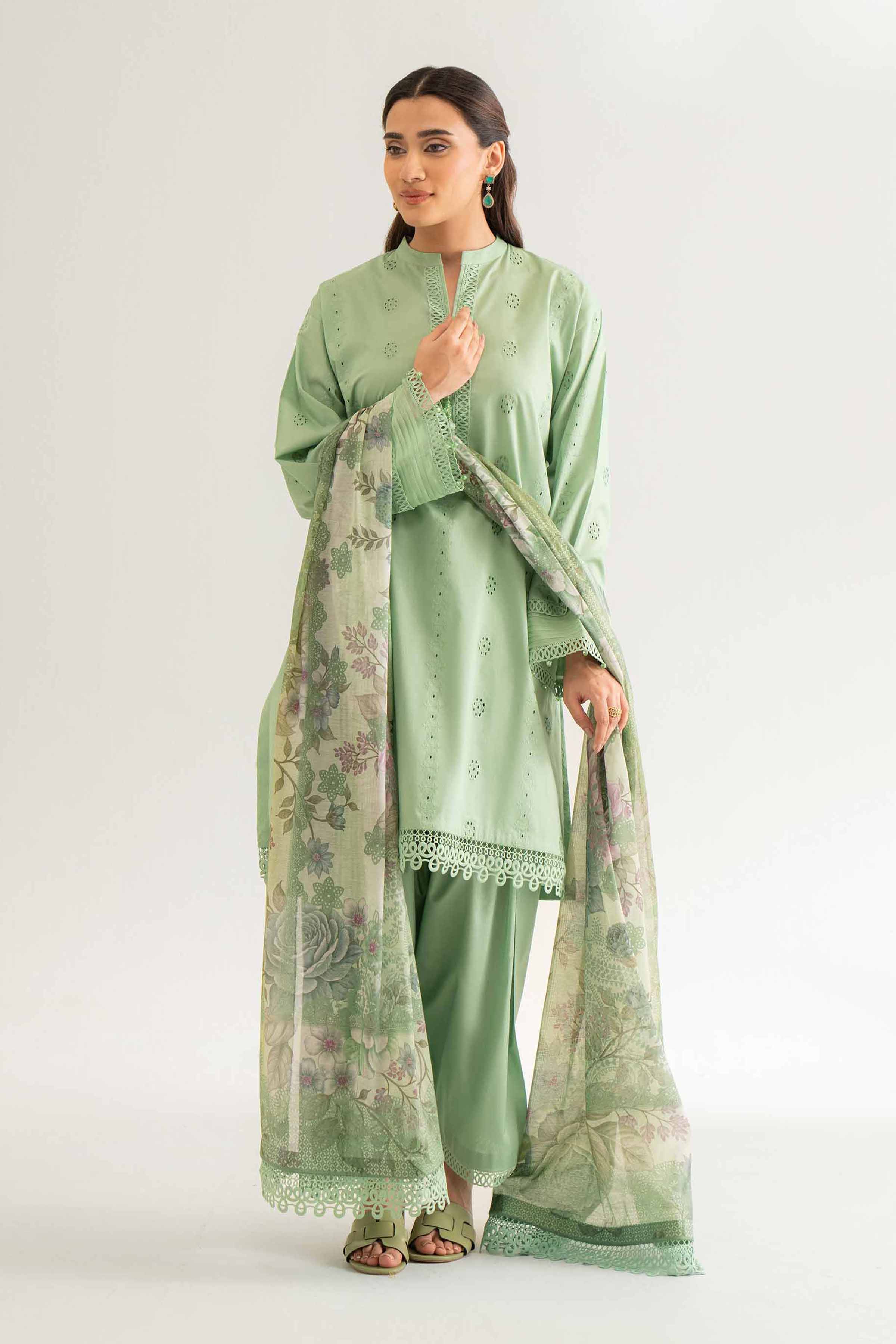 3 Piece - Digital Printed Suit - 42501891 for Women - Unstitched Collection | Nishat | Shop Online