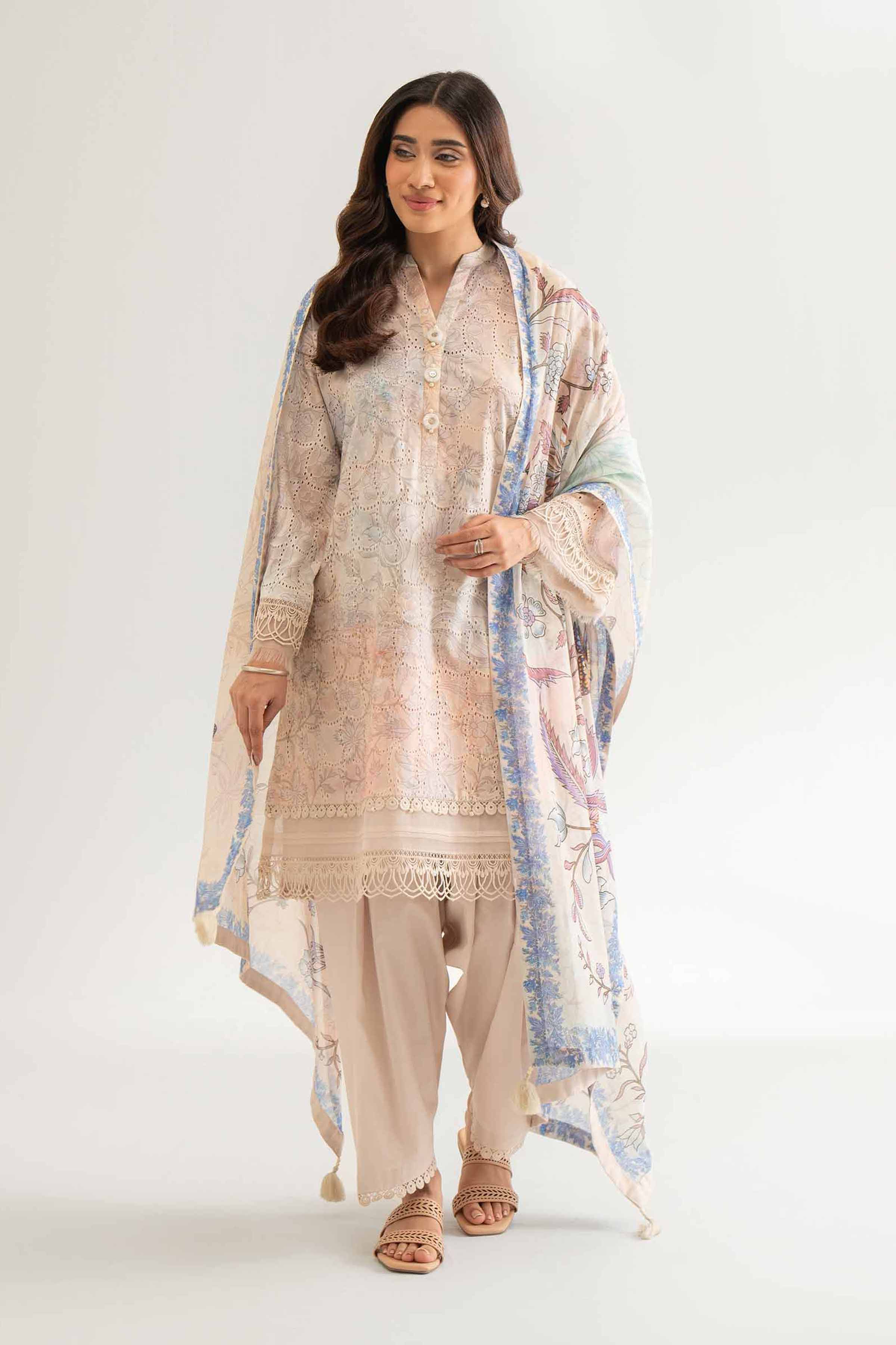 3 Piece - Digital Printed Suit - 42501892 for Women - Unstitched Collection | Nishat | Shop Online