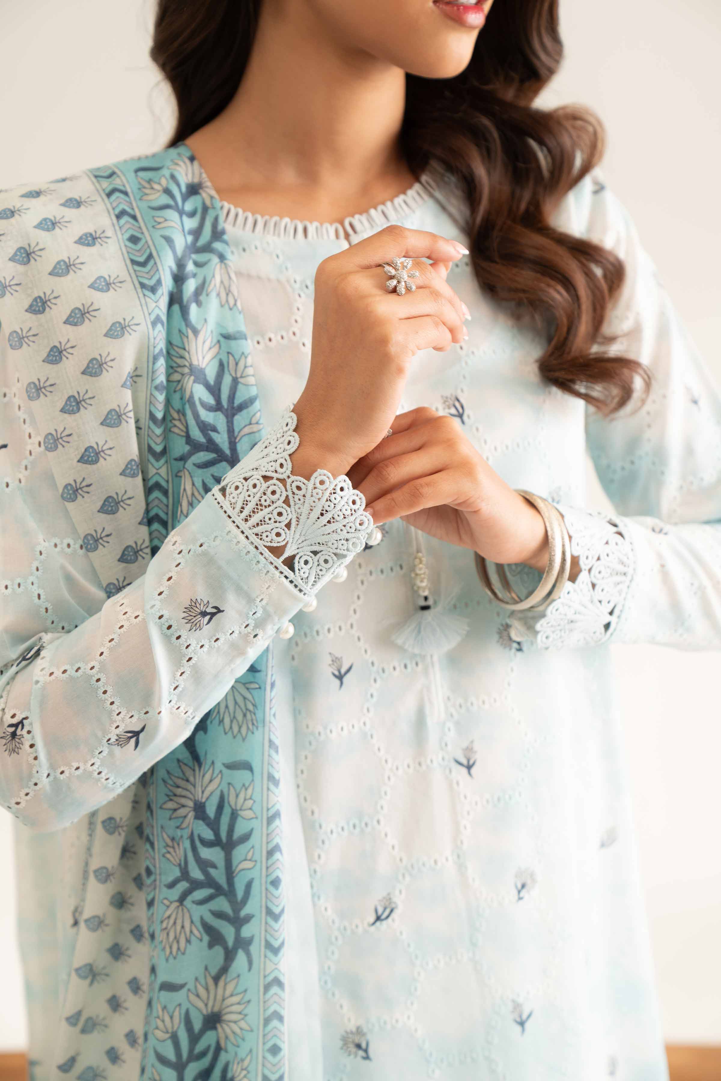 3 Piece - Digital Printed Suit - 42501893 for Women - Unstitched Collection | Nishat | Shop Online