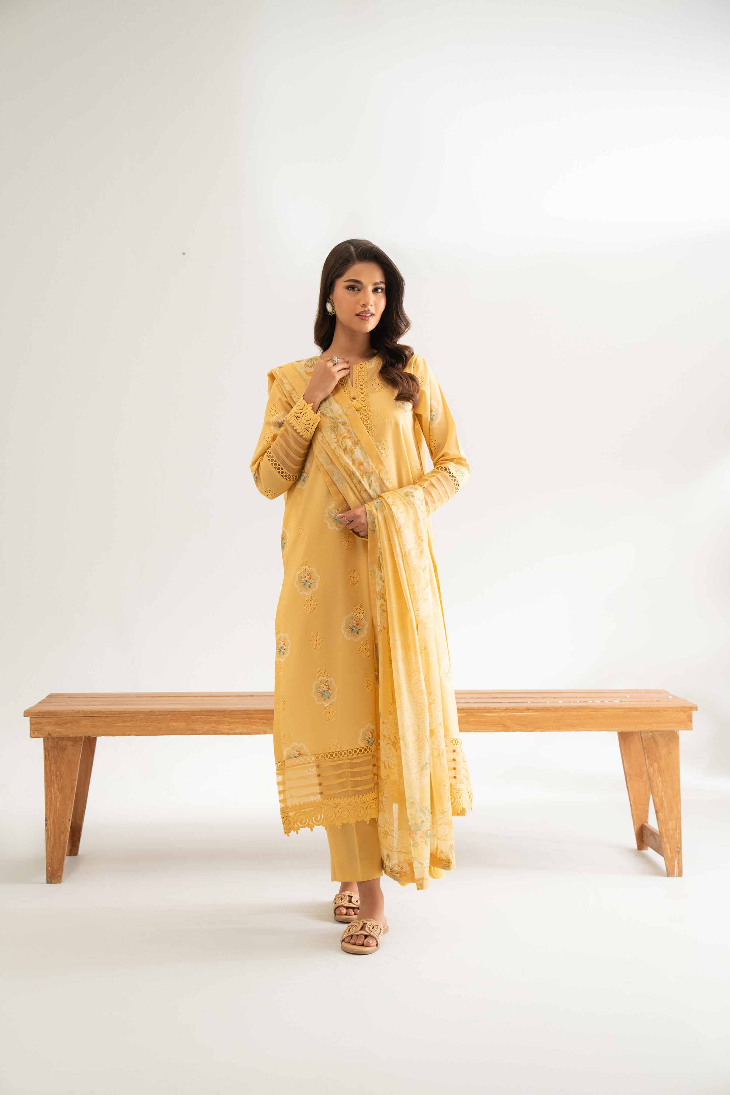 3 Piece - Digital Printed Suit - 42501894 for Women - Unstitched Collection | Nishat | Shop Online
