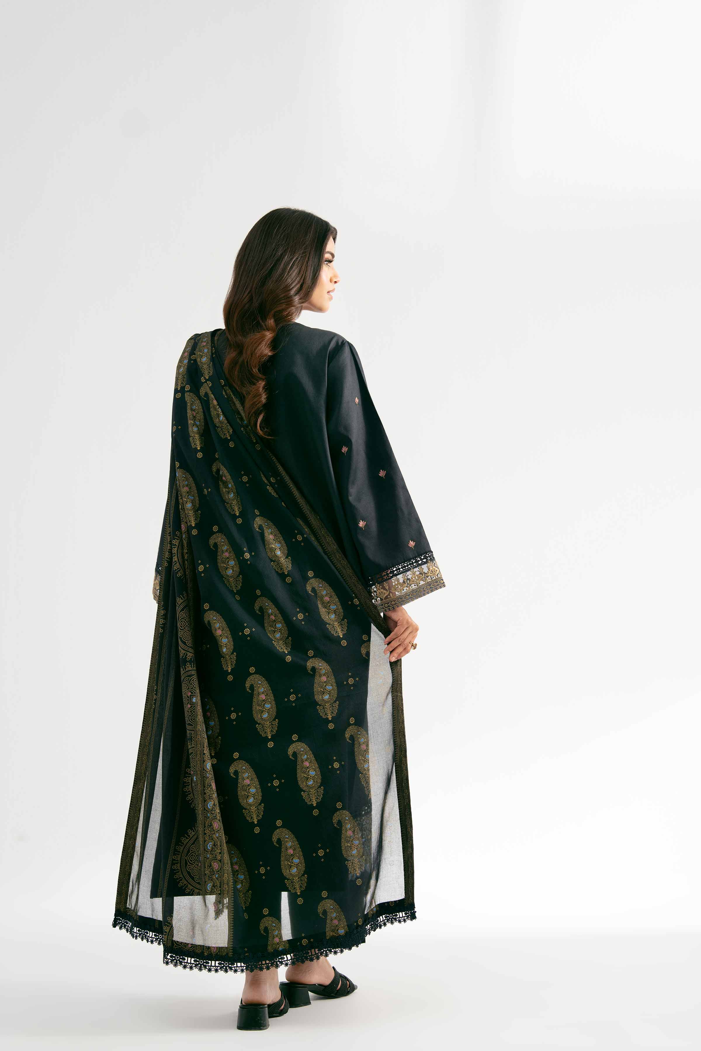 3 Piece - Block Printed Suit - 42501909 for Women - Unstitched Collection | Nishat | Shop Online