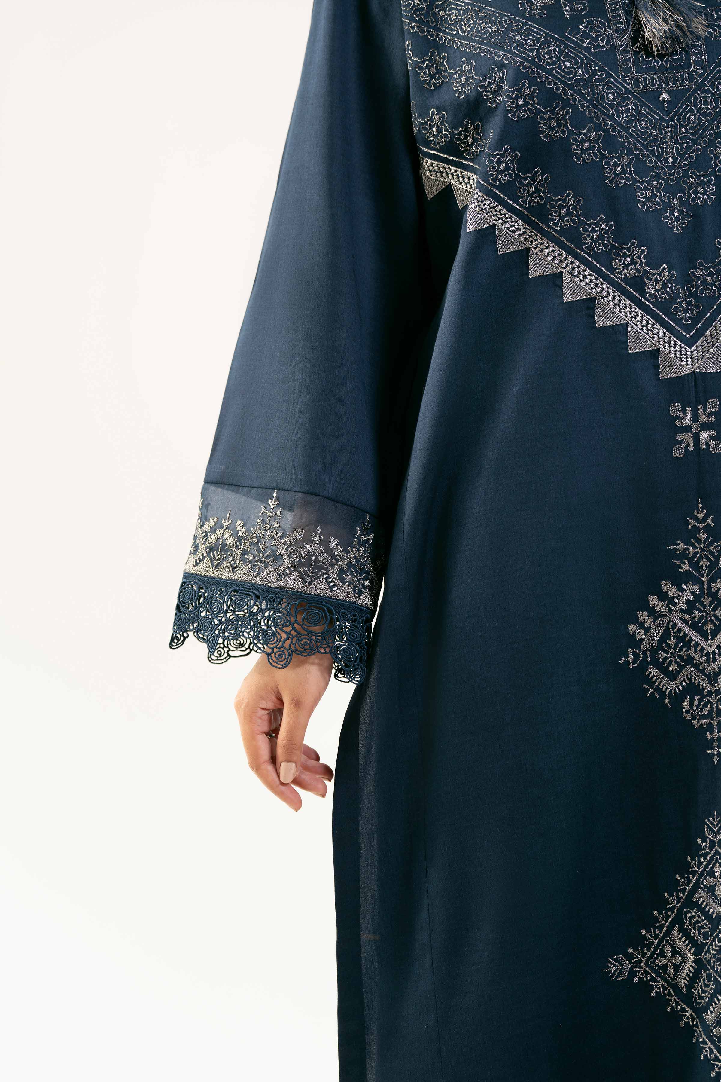 3 Piece - Printed Embroidered Suit - 42501916 for Women - Unstitched Collection | Nishat | Shop Online