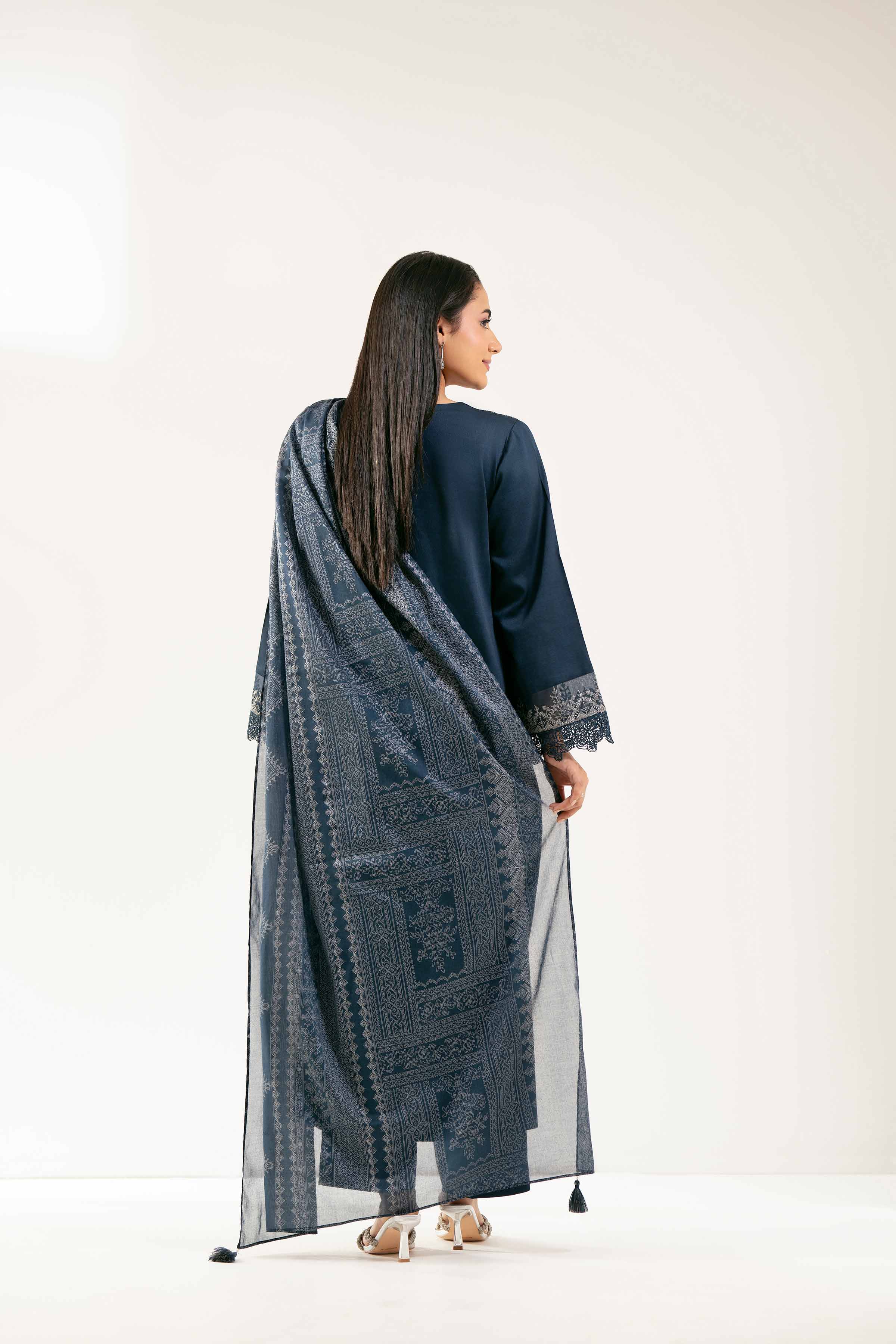 3 Piece - Printed Embroidered Suit - 42501916 for Women - Unstitched Collection | Nishat | Shop Online