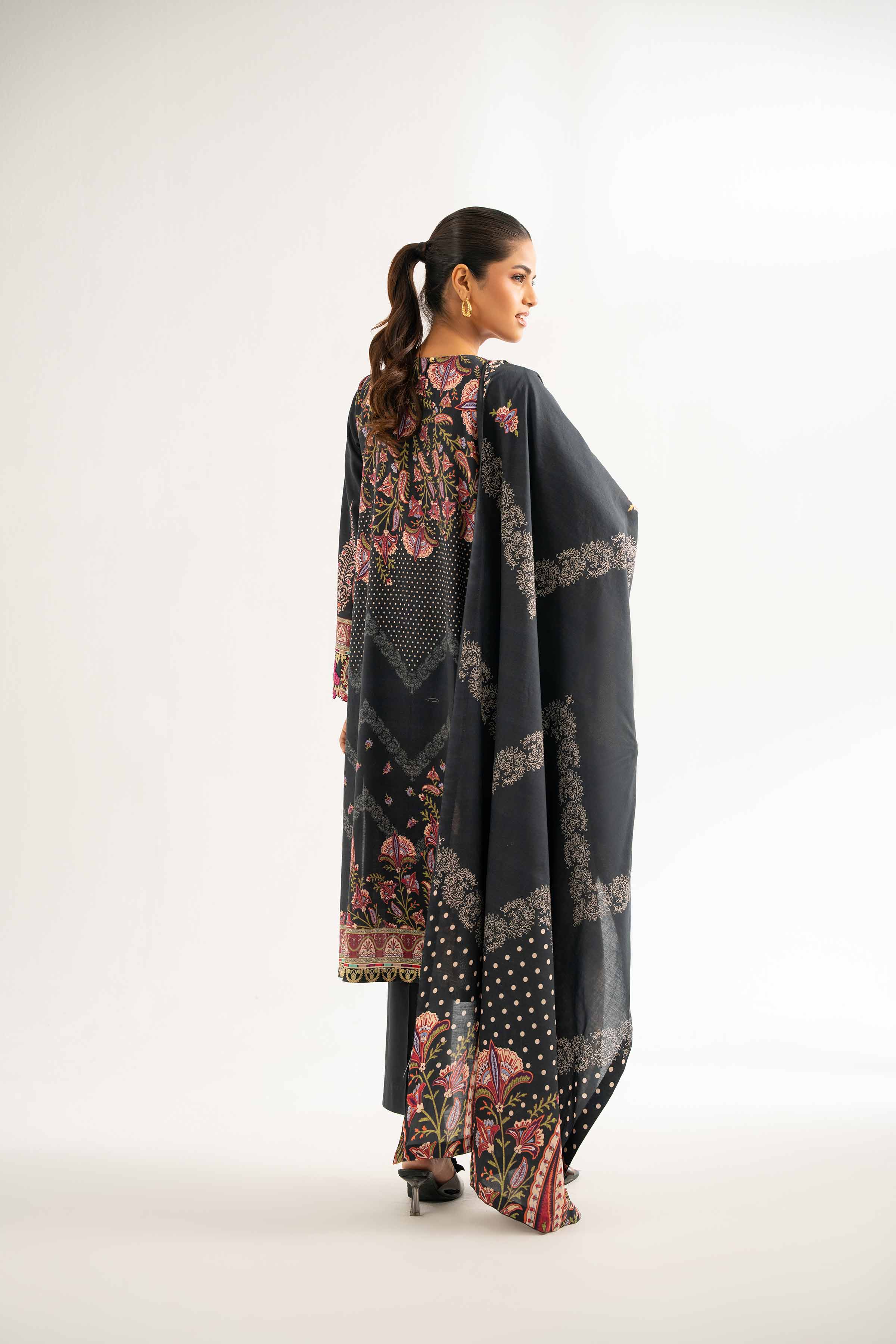 3 Piece - Digital Printed Embroidered Suit - 42501924 for Women - Unstitched Collection | Nishat | Shop Online