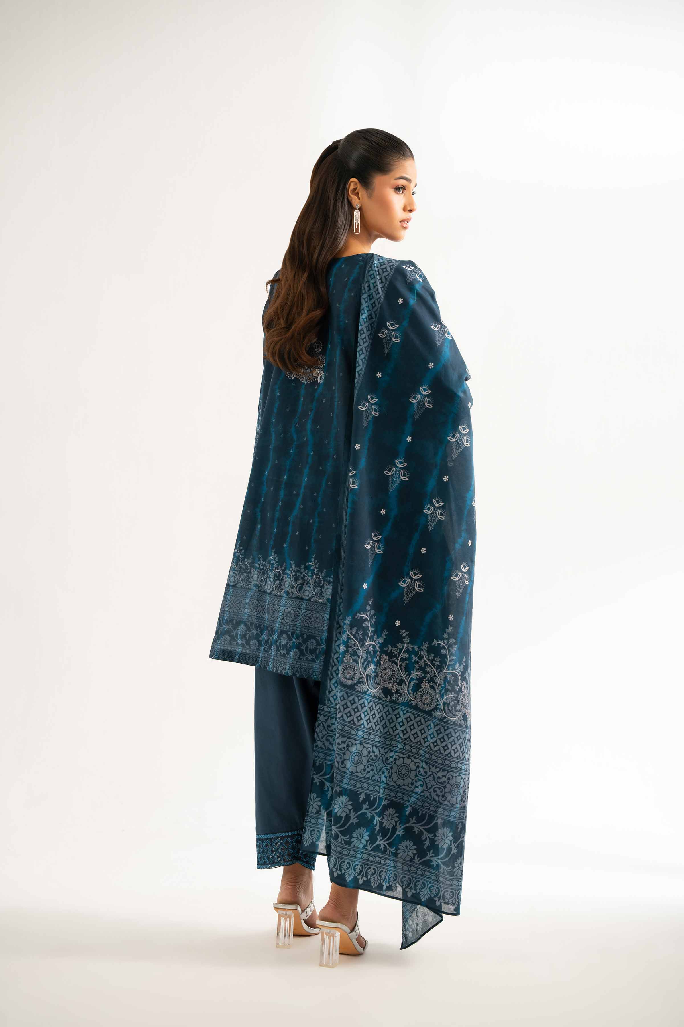 3 Piece - Digital Printed Embroidered Suit - 42501932 for Women - Unstitched Collection | Nishat | Shop Online