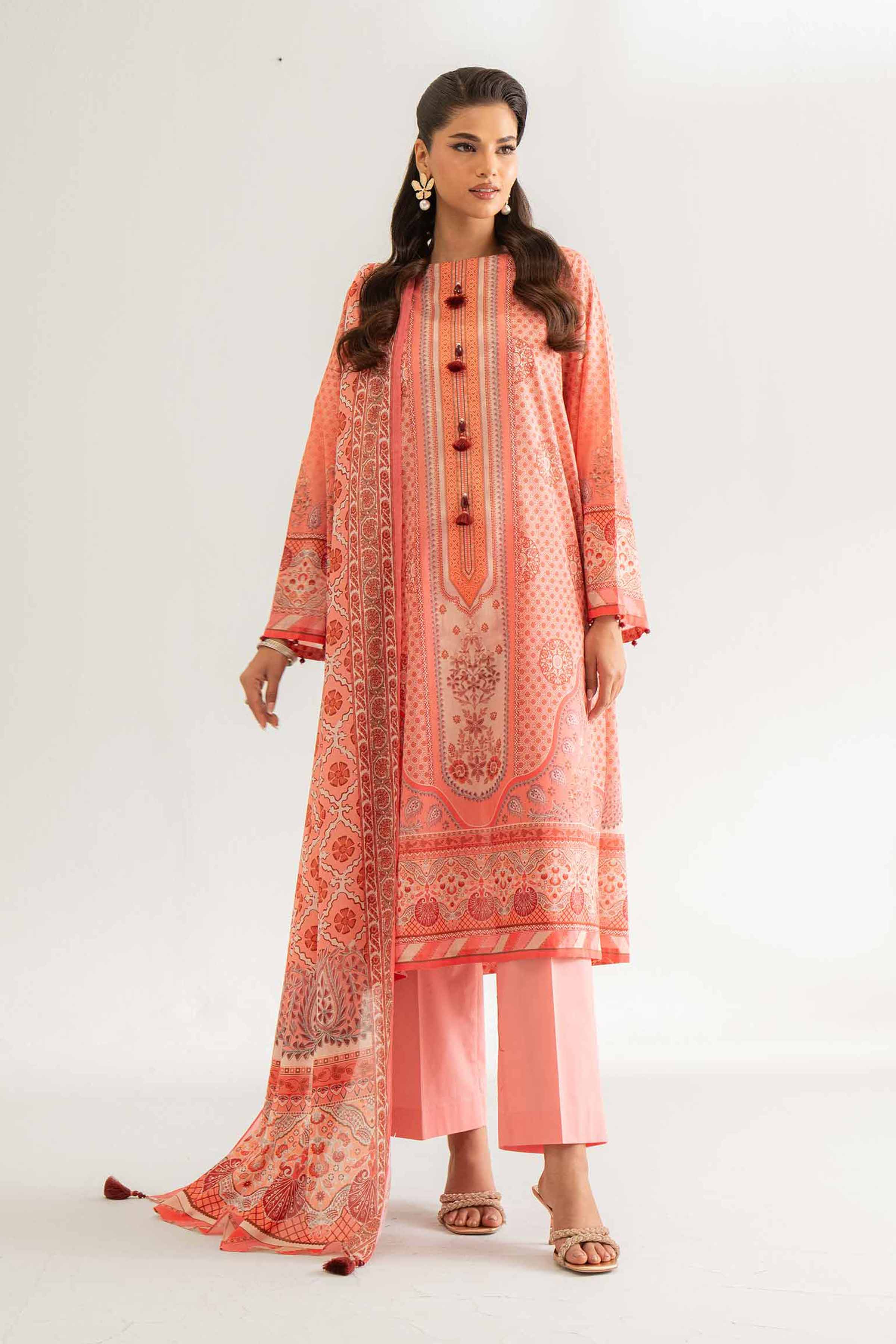 3 Piece - Digital Printed Suit - 42501937 for Women - Unstitched Collection | Nishat | Shop Online