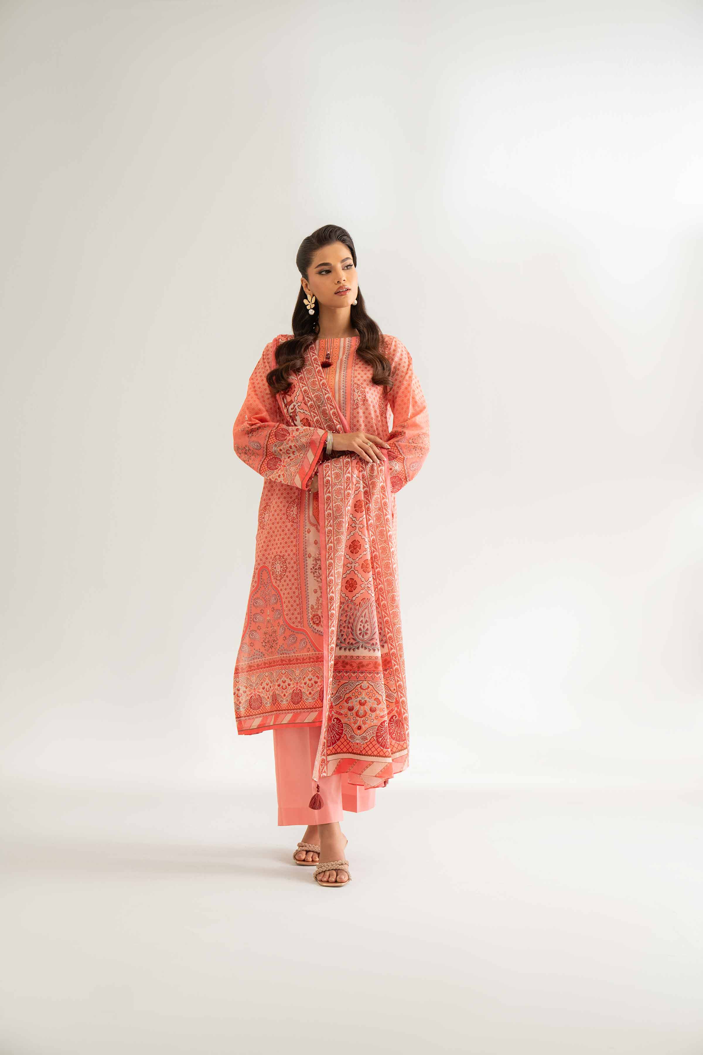 3 Piece - Digital Printed Suit - 42501937 for Women - Unstitched Collection | Nishat | Shop Online