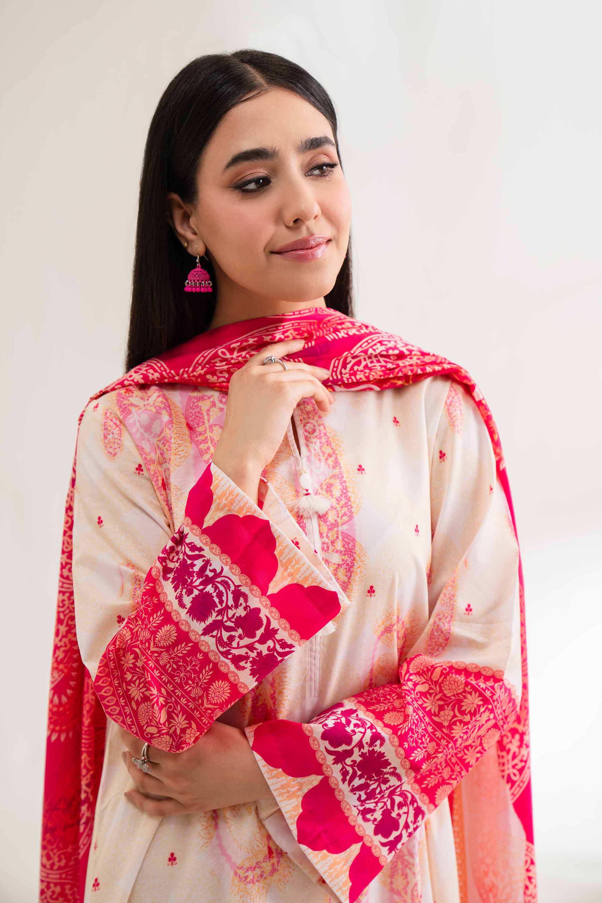 3 Piece - Digital Printed Suit - 42501938 for Women - Unstitched Collection | Nishat | Shop Online