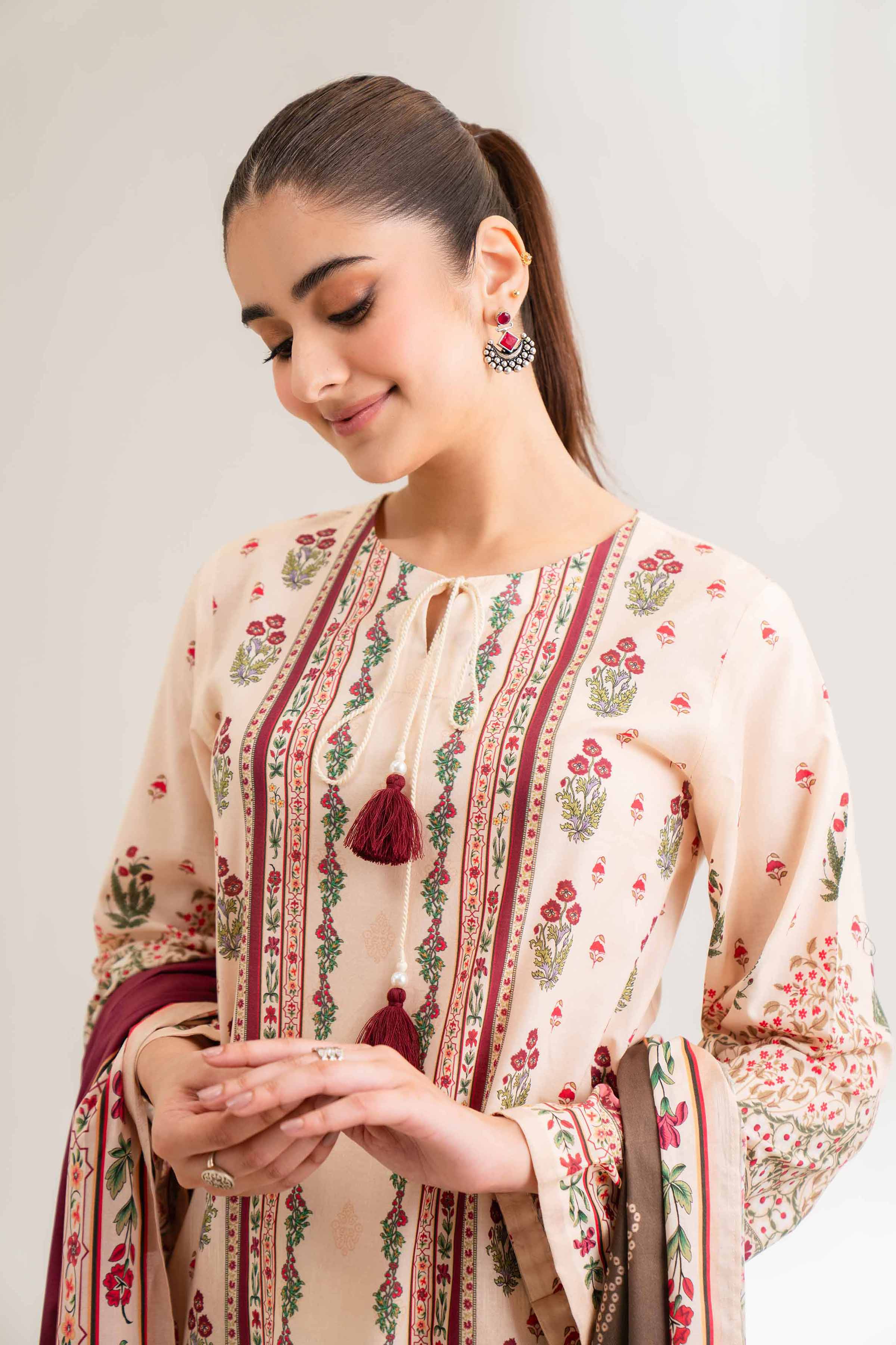 3 Piece - Digital Printed Suit - 42501939 for Women - Unstitched Collection | Nishat | Shop Online