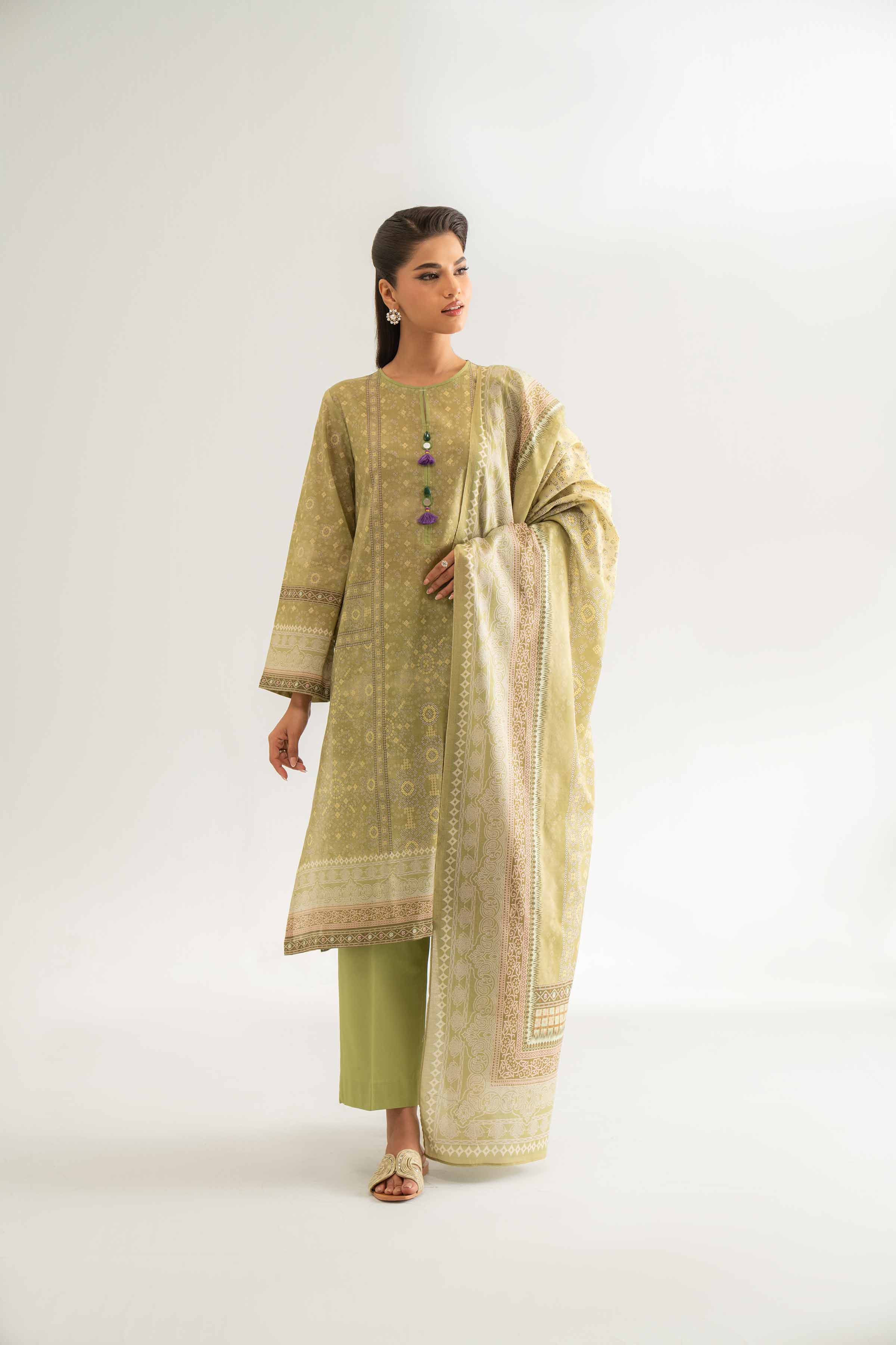 3 Piece - Digital Printed Suit - 42501941 for Women - Unstitched Collection | Nishat | Shop Online