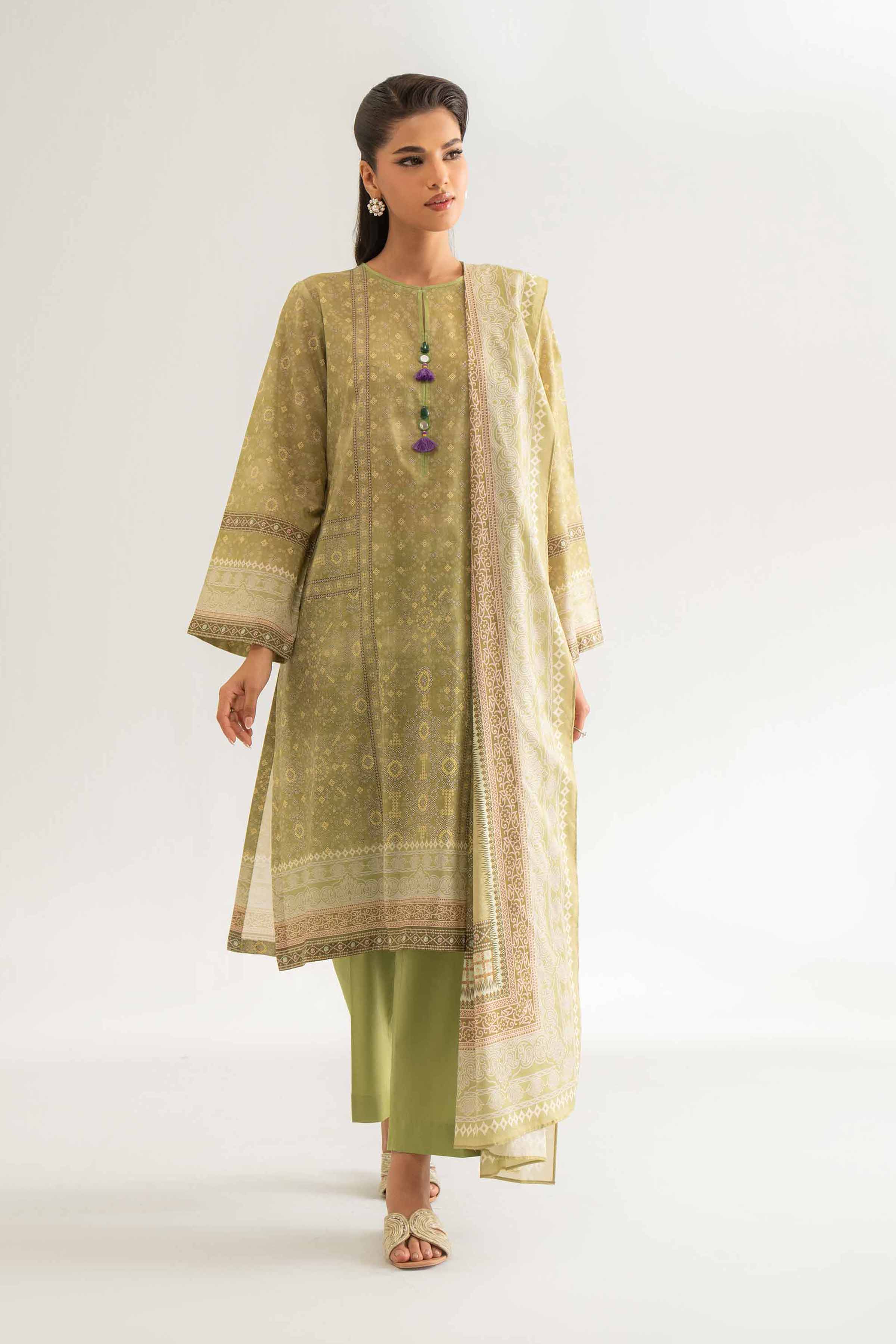 3 Piece - Digital Printed Suit - 42501941 for Women - Unstitched Collection | Nishat | Shop Online