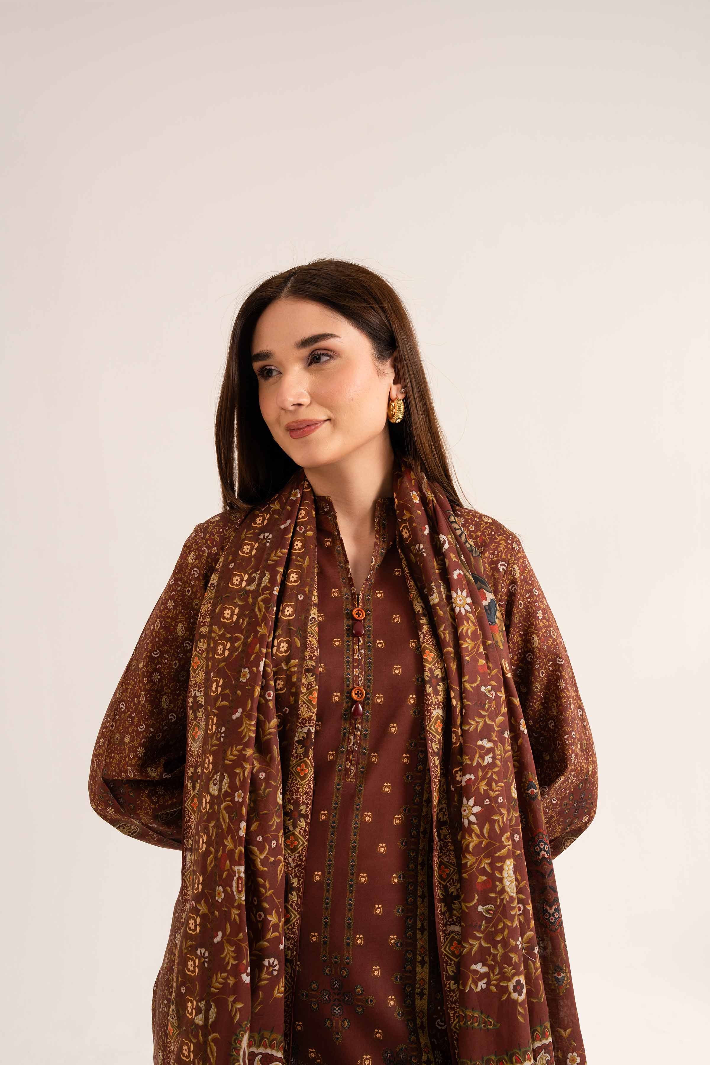 3 Piece - Digital Printed Suit - 42501943 for Women - Unstitched Collection | Nishat | Shop Online