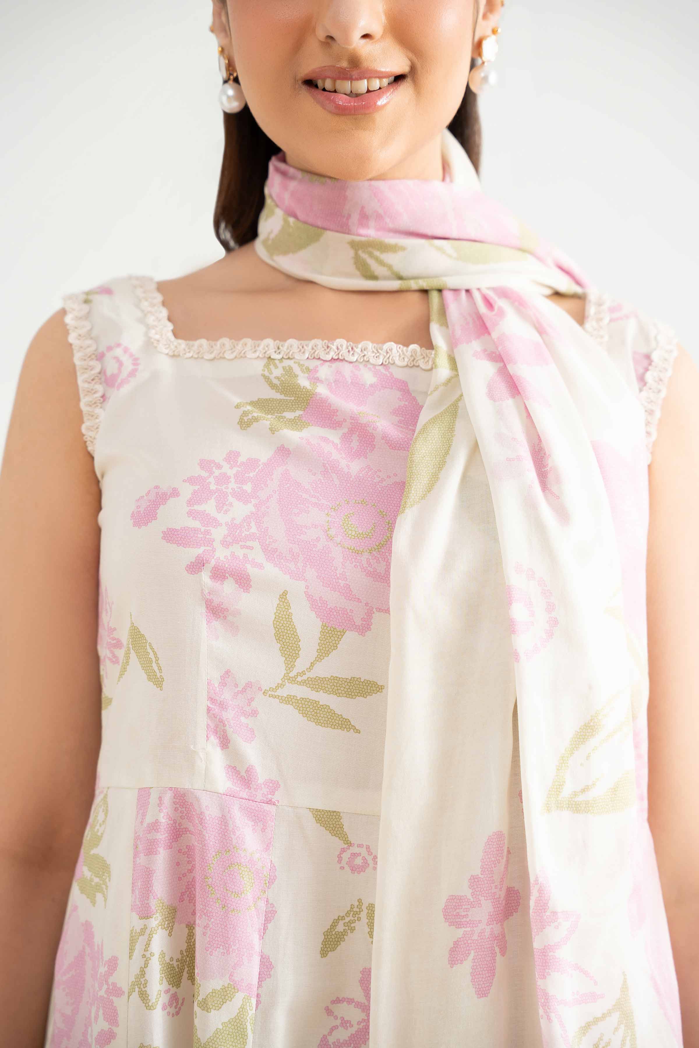 3 Piece -  Printed Suit - 42501949 for Women - Unstitched Collection | Nishat | Shop Online