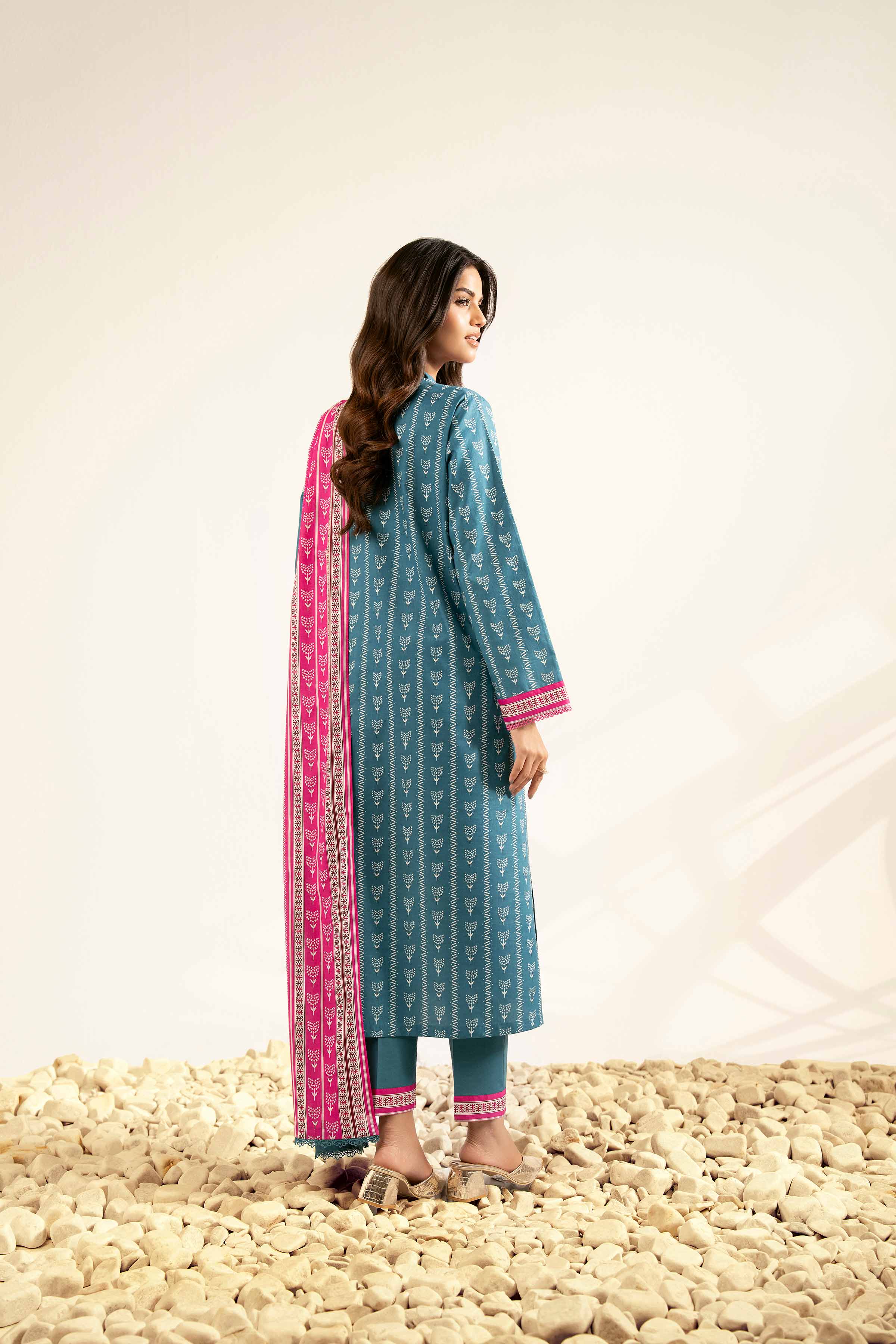 3 Piece - Printed Suit - 42501952 for Women - Unstitched Collection | Nishat | Shop Online