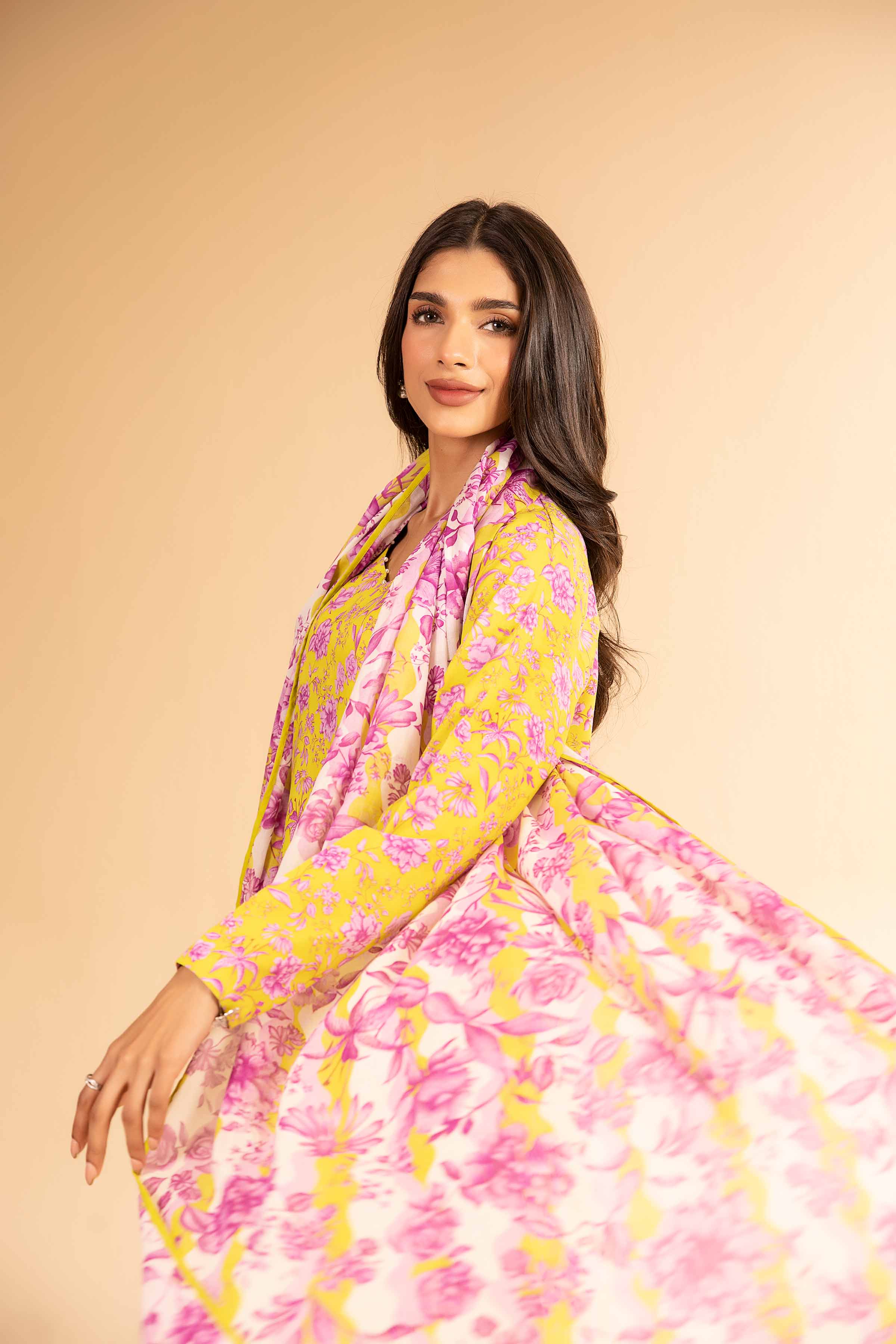 3 Piece -  Printed Suit - 42501954 for Women - Unstitched Collection | Nishat | Shop Online