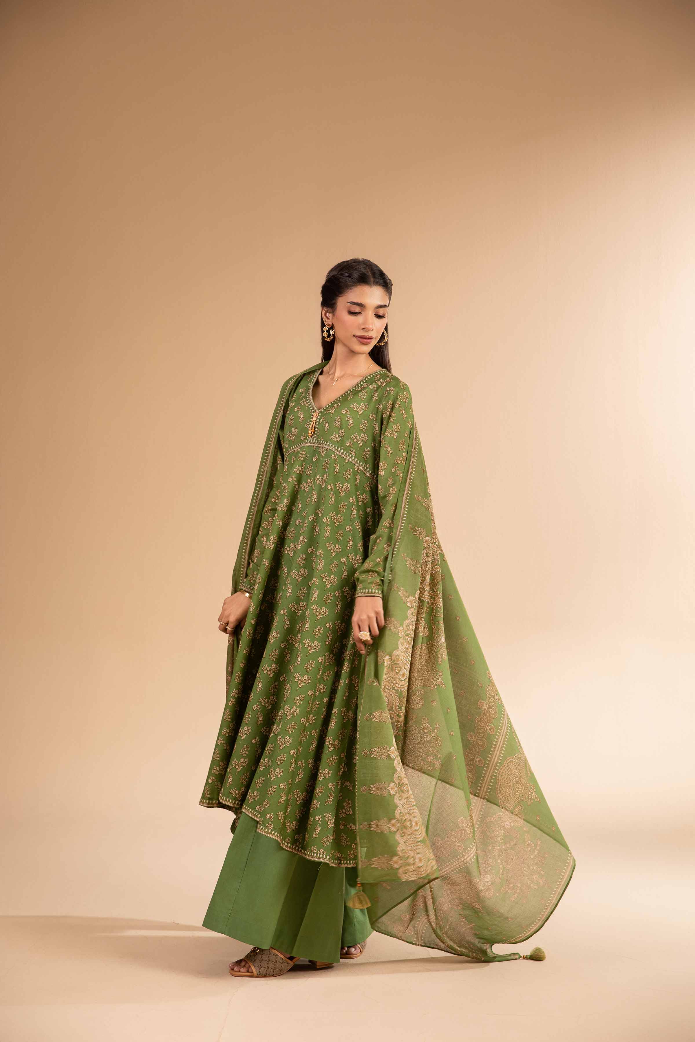 3 Piece -  Printed Suit - 42501959 for Women - Unstitched Collection | Nishat | Shop Online