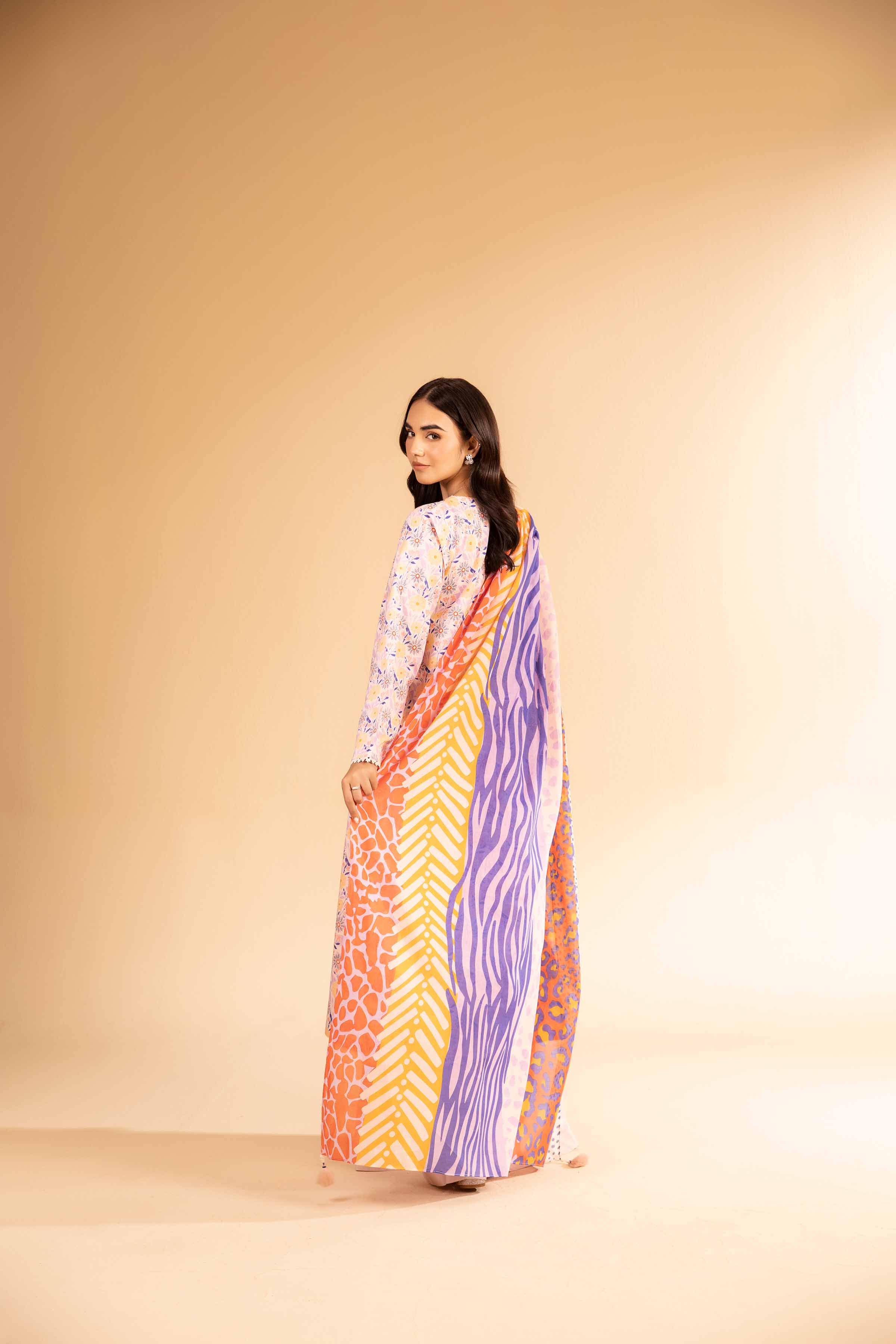 3 Piece -  Printed Suit - 42501960 for Women - Unstitched Collection | Nishat | Shop Online